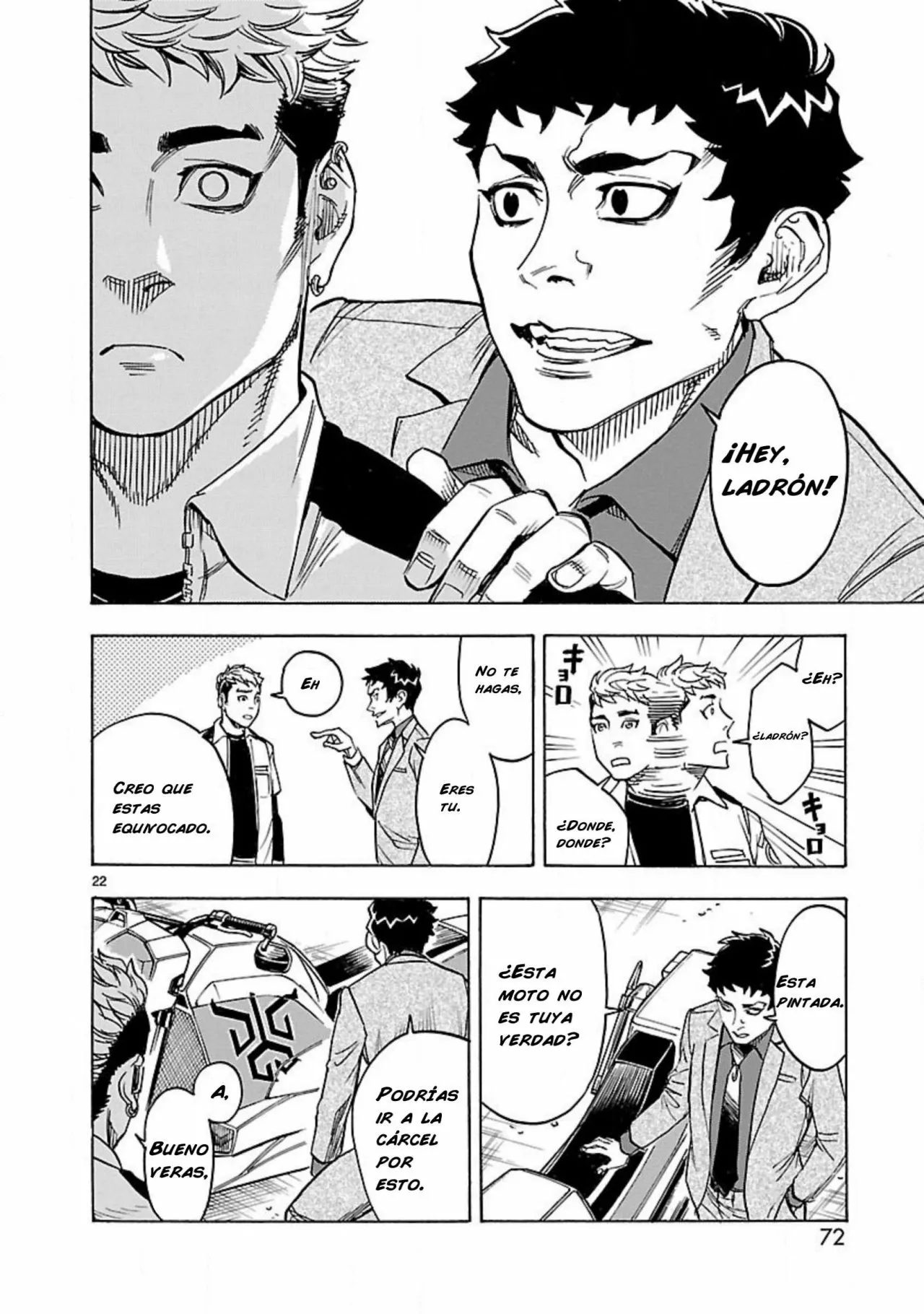 Página 22 del Manga