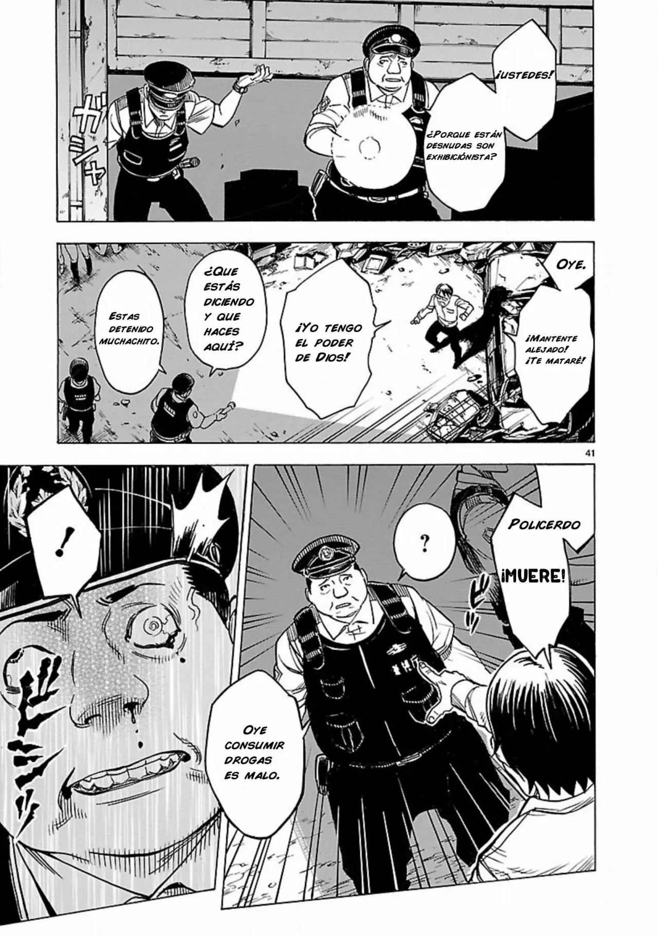 Página 38 del Manga