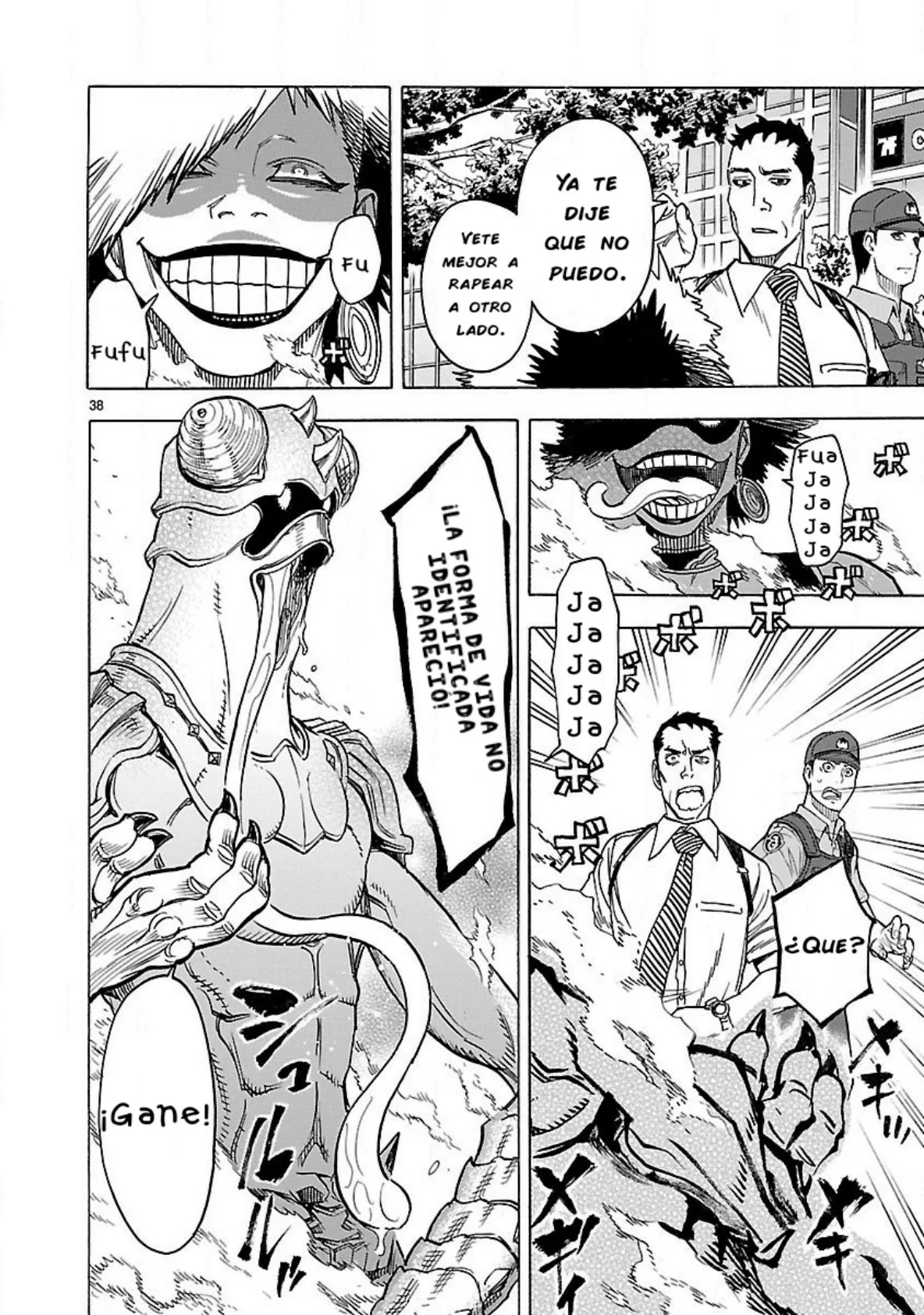 Página 38 del Manga
