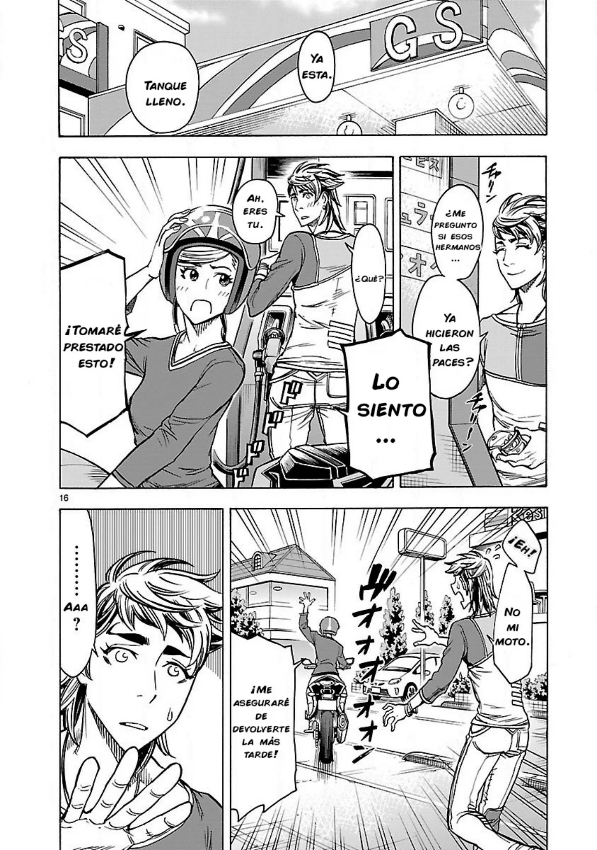 Página 16 del Manga