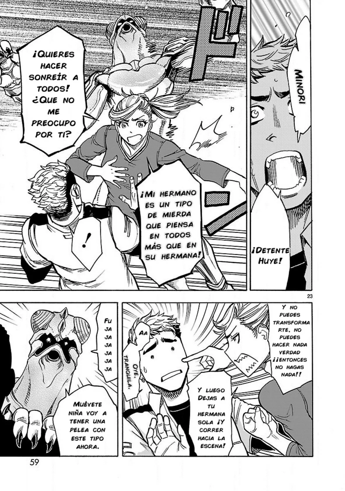 Página 23 del Manga