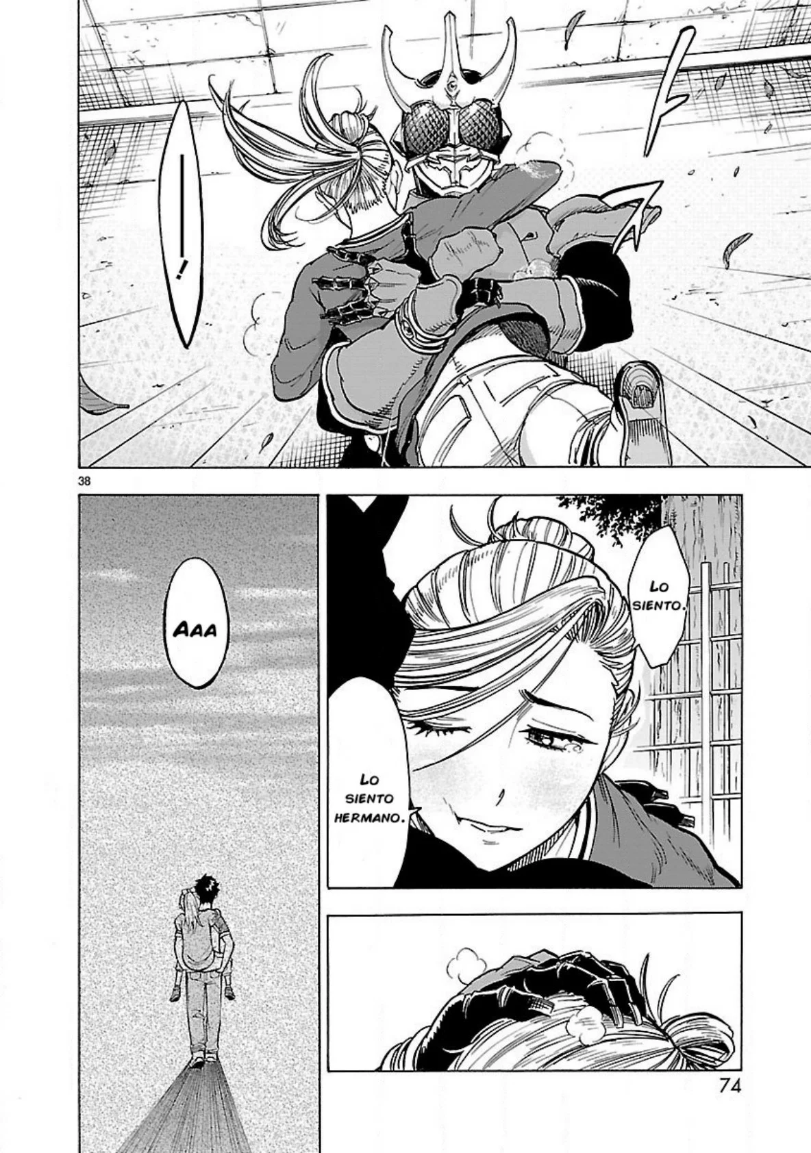 Página 38 del Manga