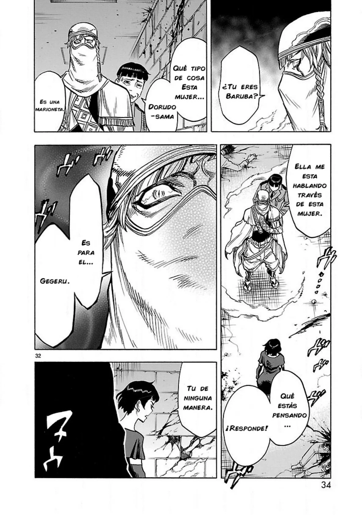 Página 34 del Manga