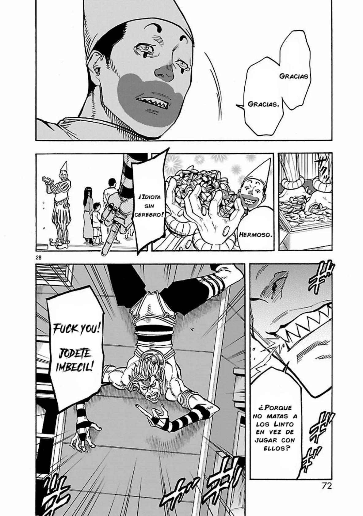 Página 28 del Manga