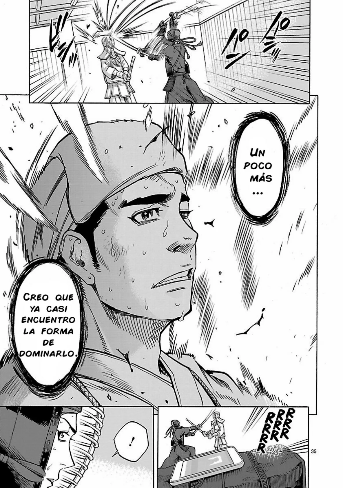 Página 35 del Manga
