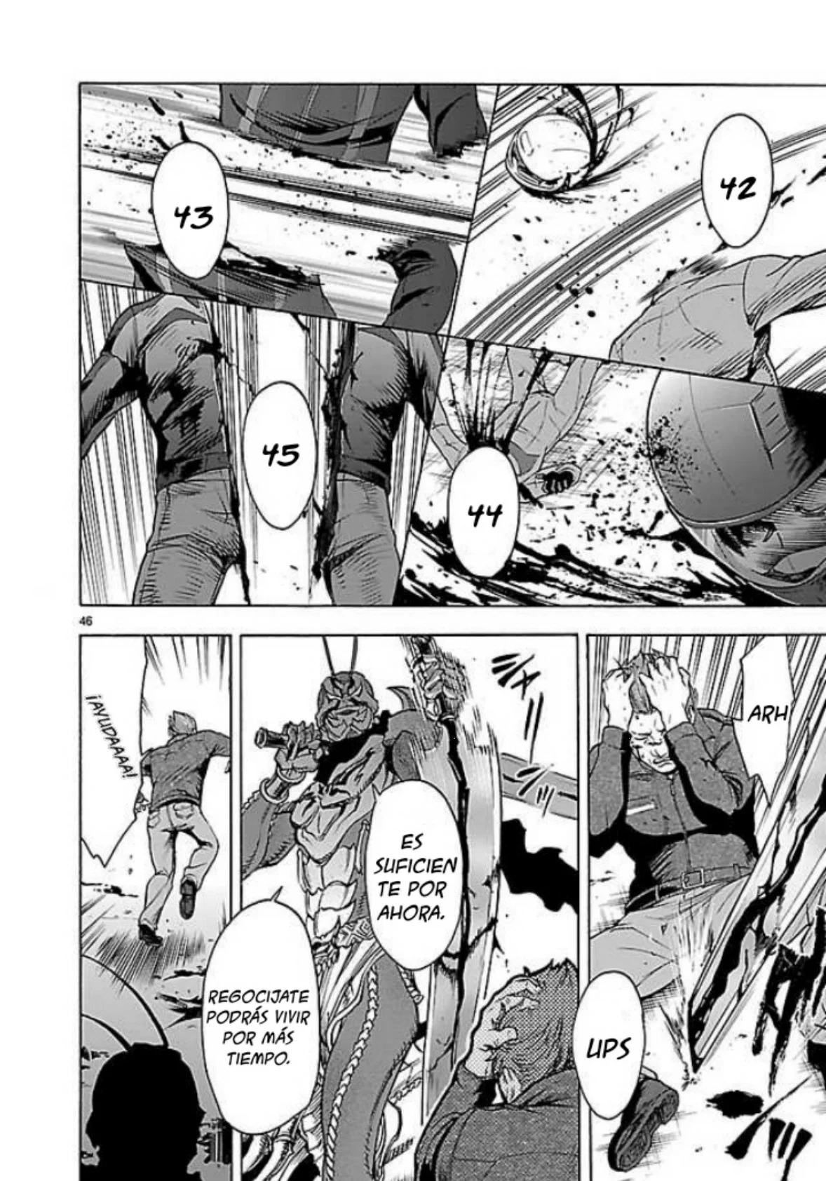 Página 45 del Manga