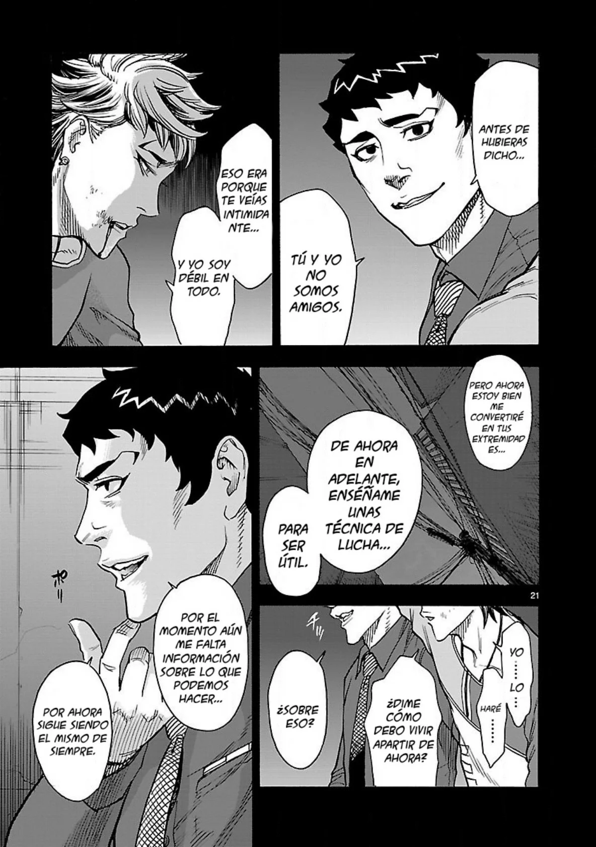 Página 21 del Manga
