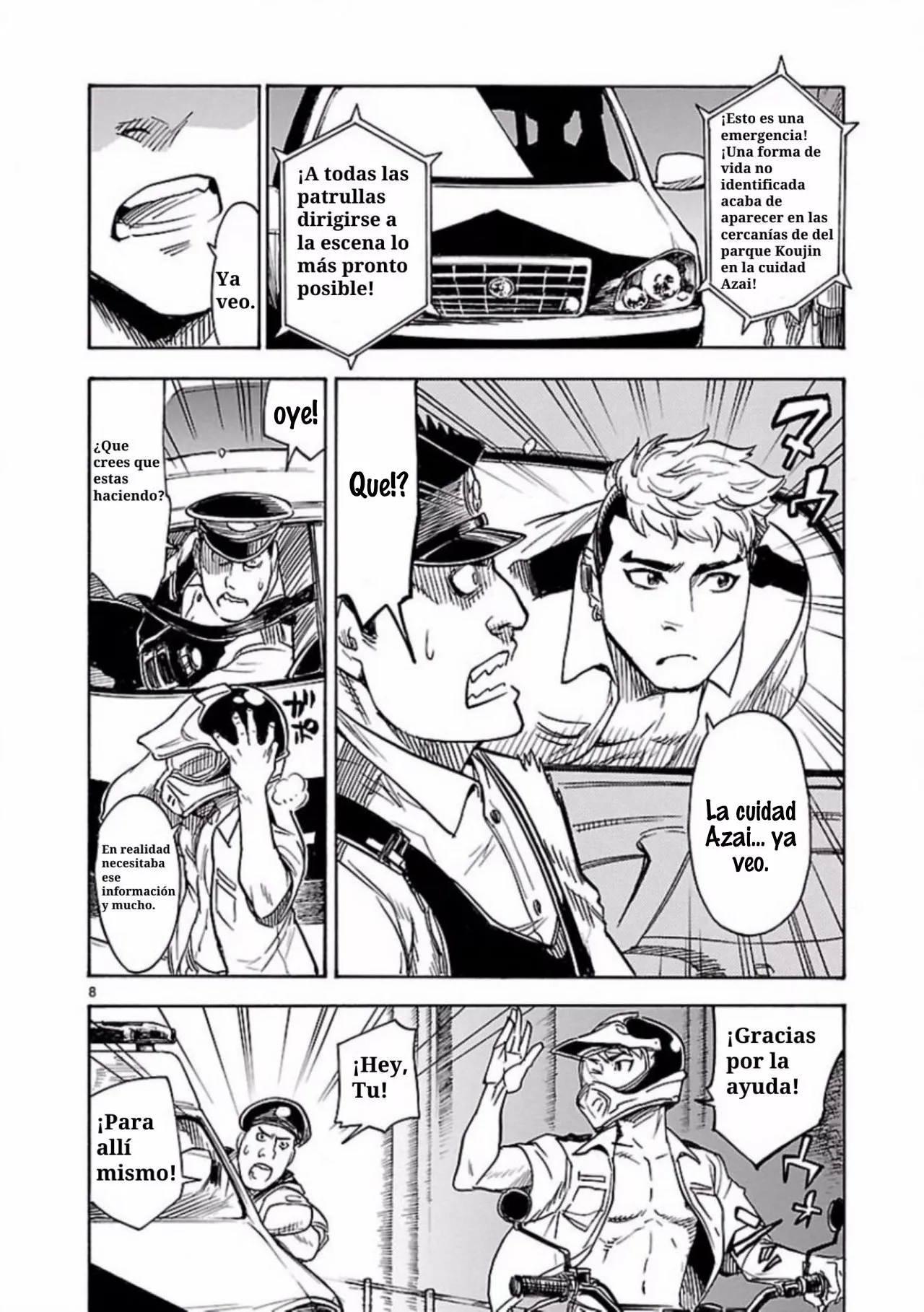 Página 8 del Manga
