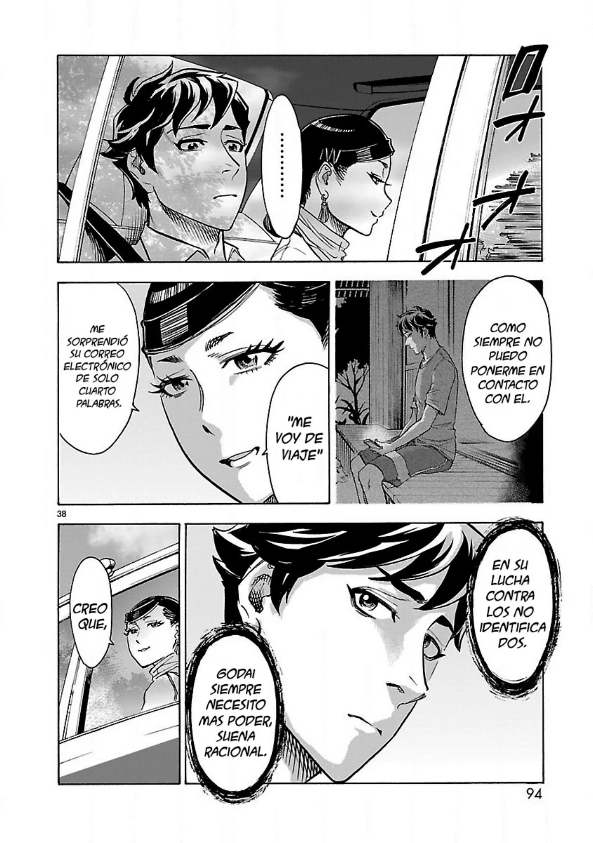 Página 38 del Manga
