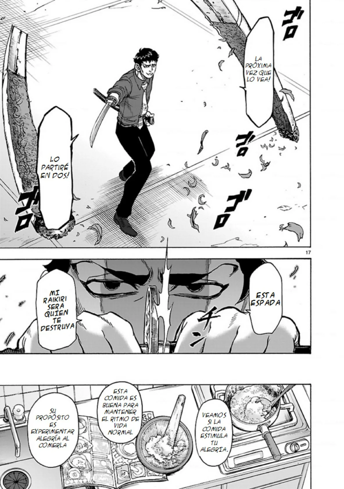 Página 17 del Manga