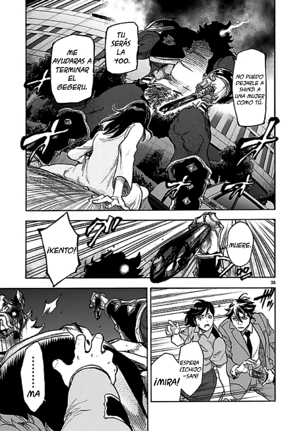 Página 35 del Manga