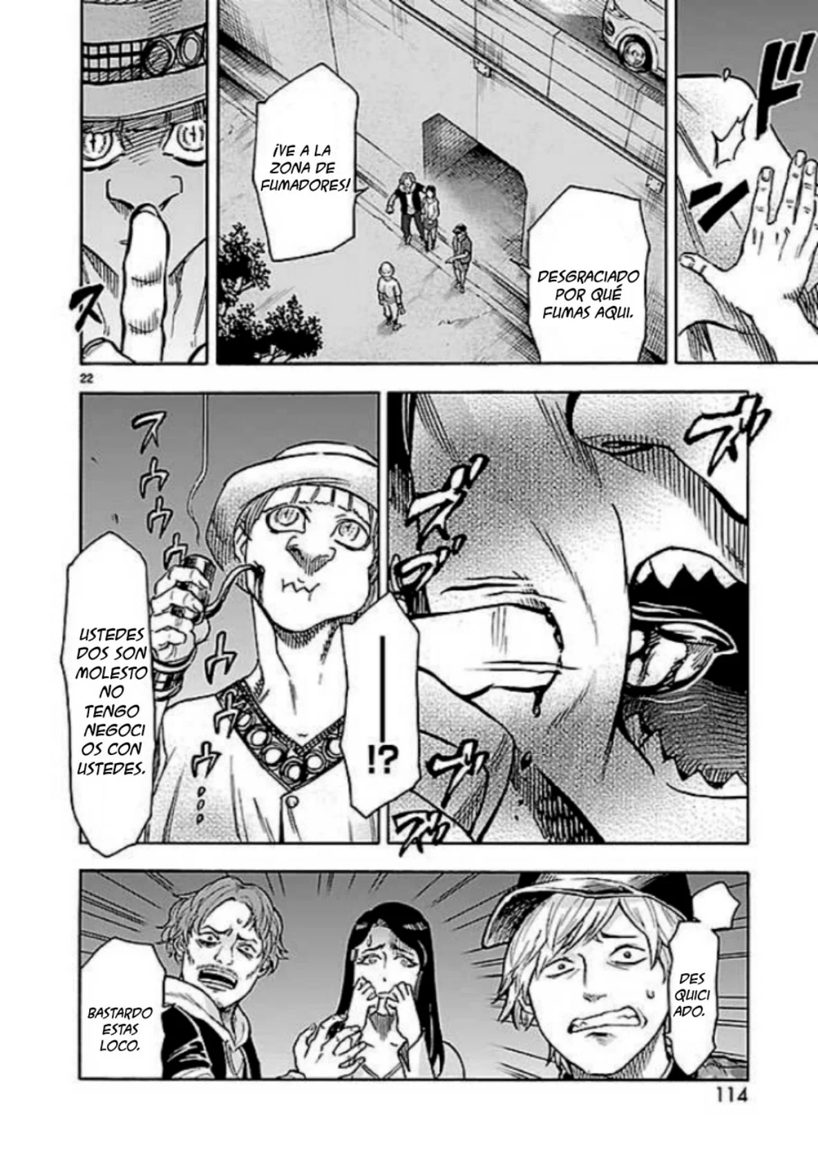 Página 22 del Manga