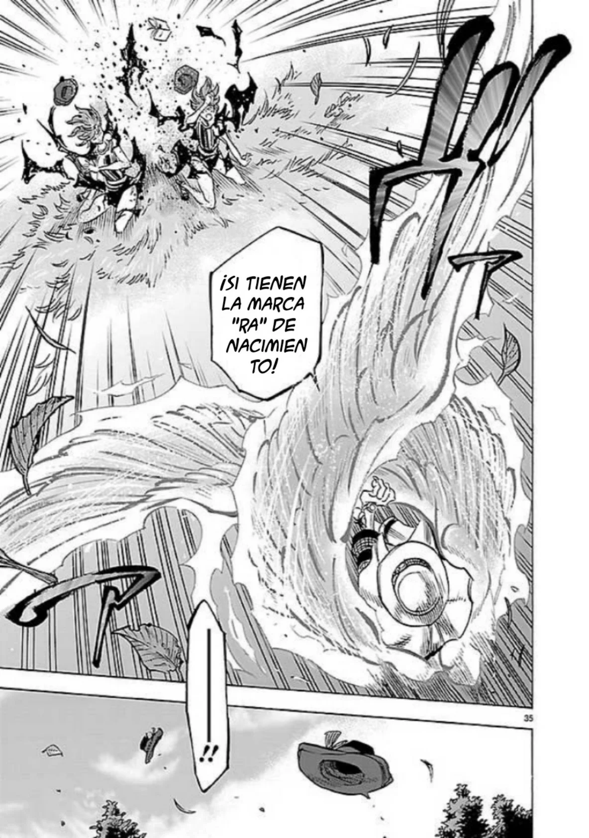 Página 35 del Manga