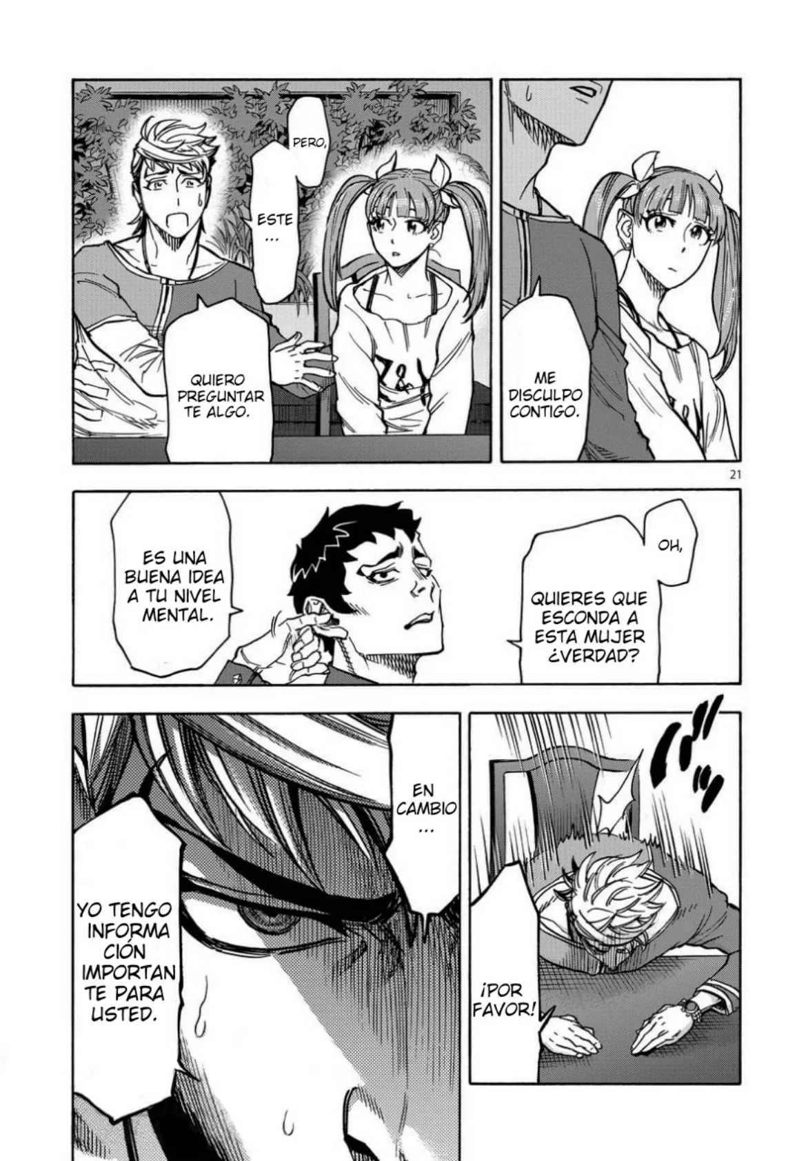 Página 21 del Manga