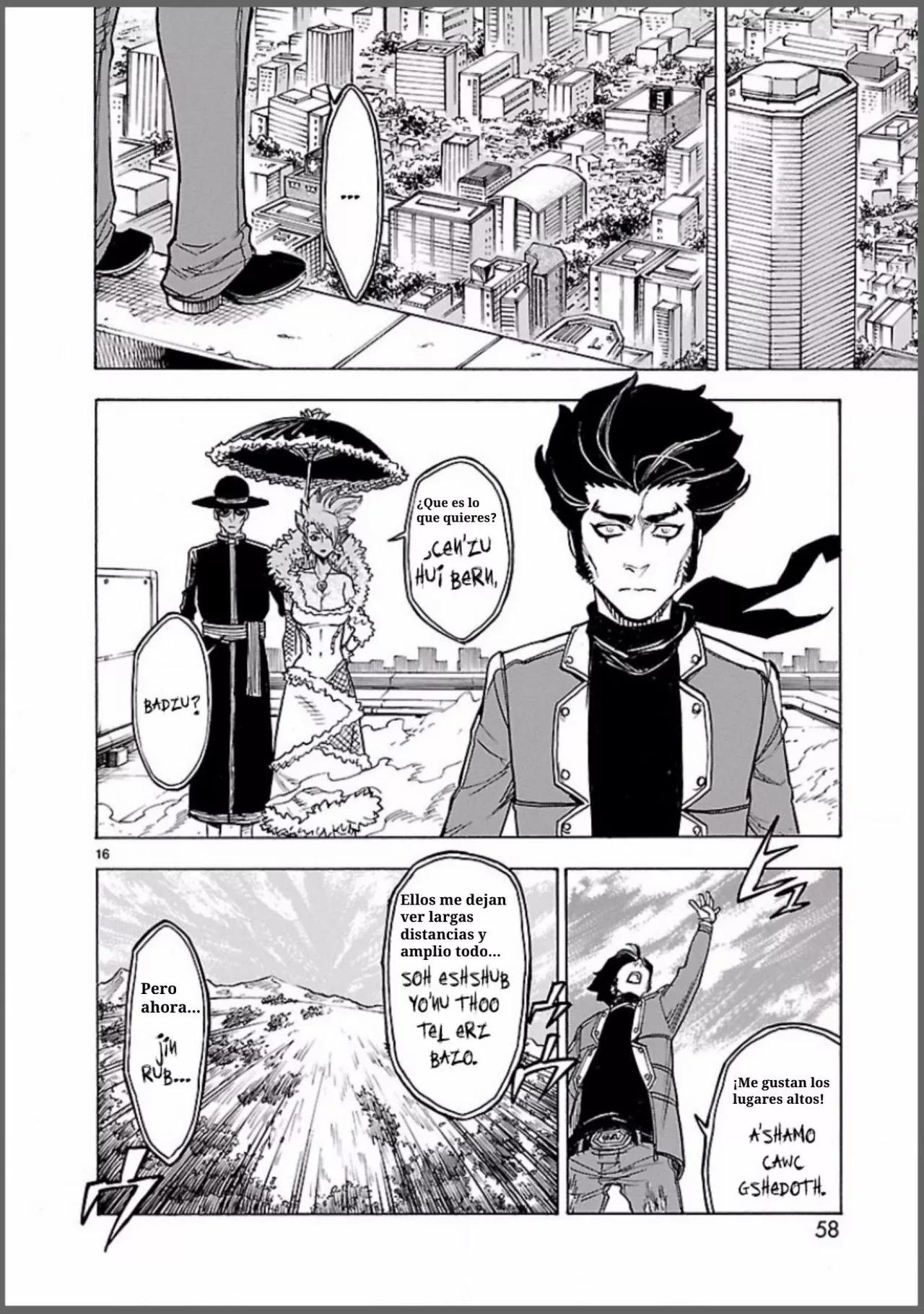 Página 16 del Manga