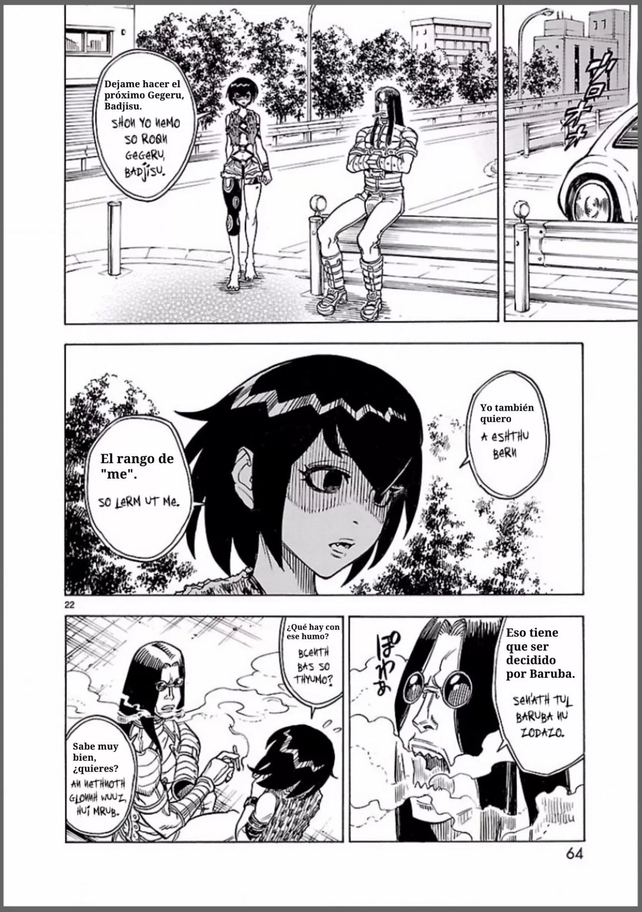 Página 22 del Manga