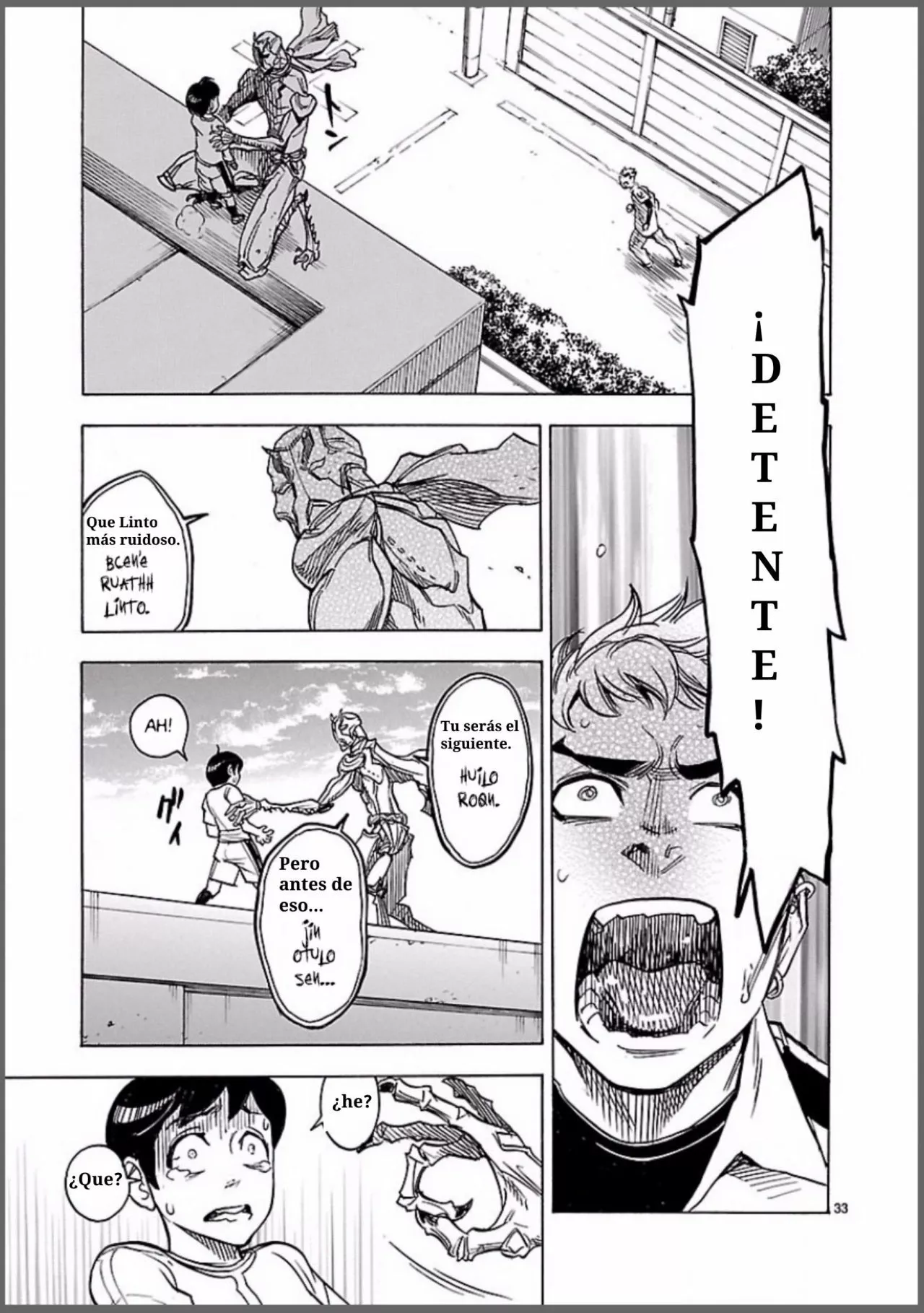 Página 33 del Manga