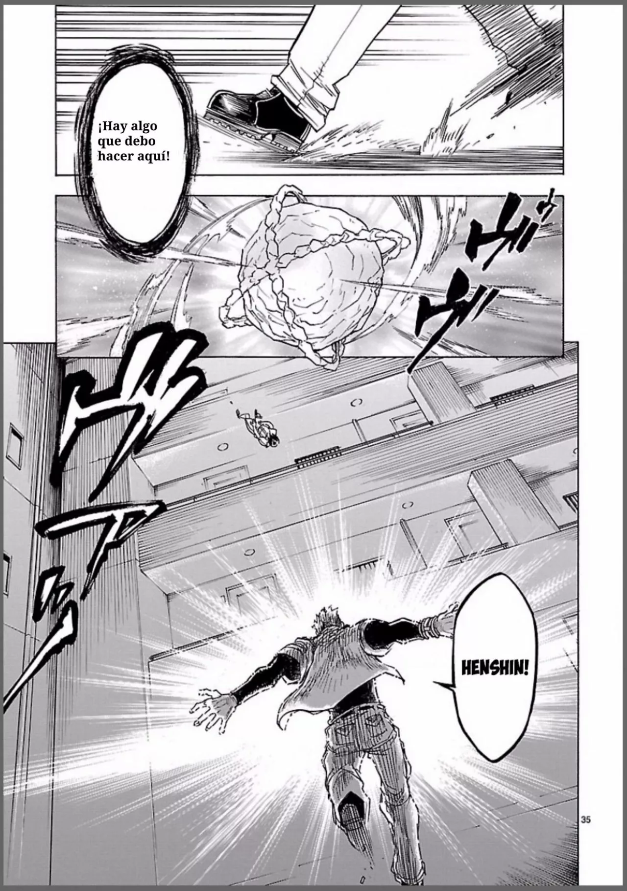 Página 35 del Manga