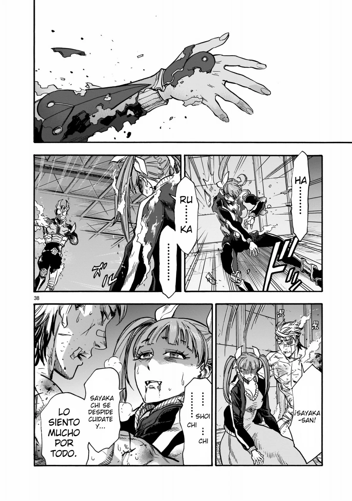 Página 38 del Manga