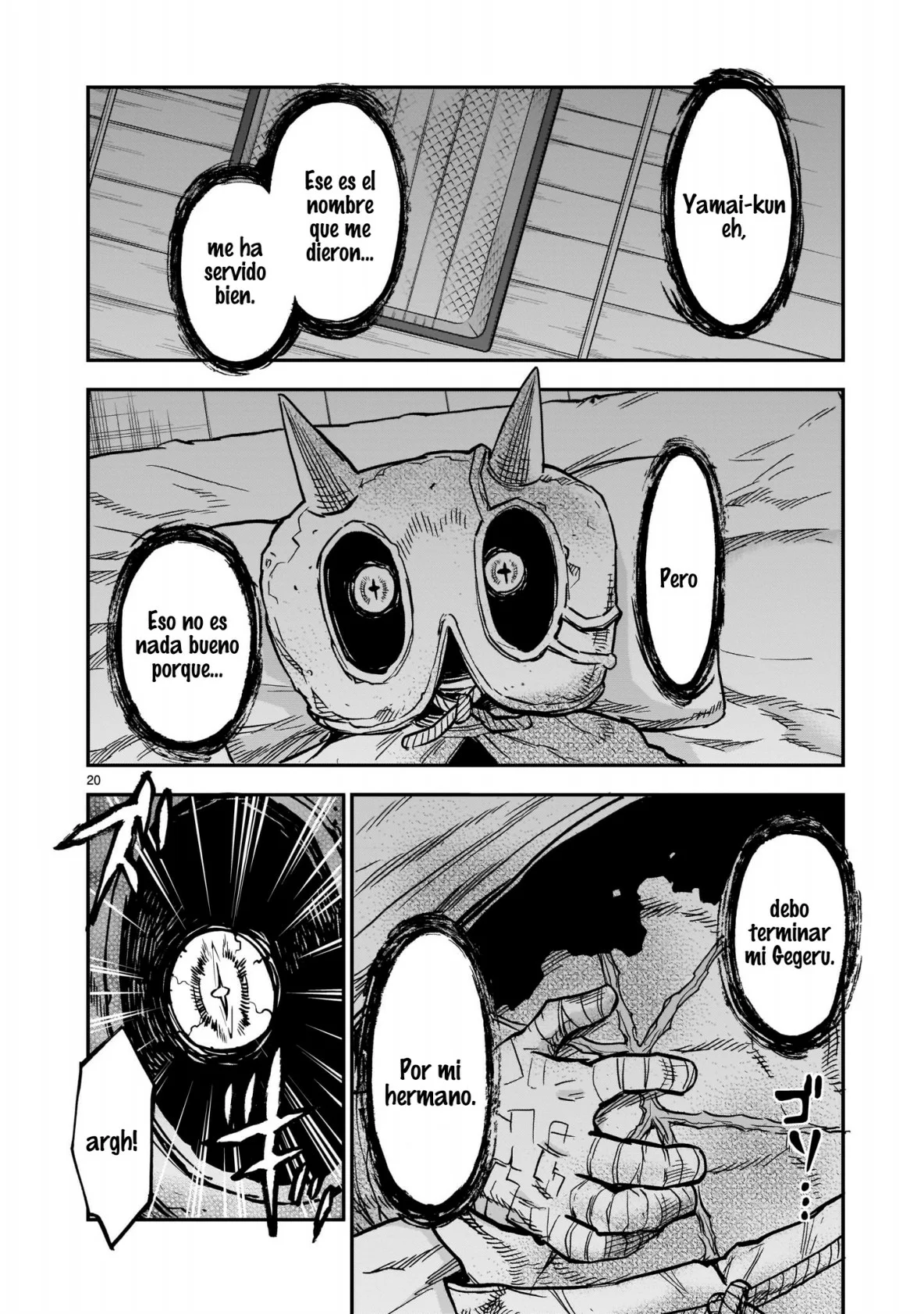 Página 20 del Manga