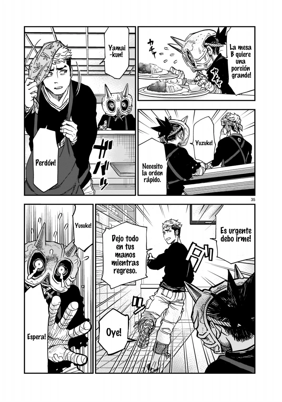 Página 35 del Manga