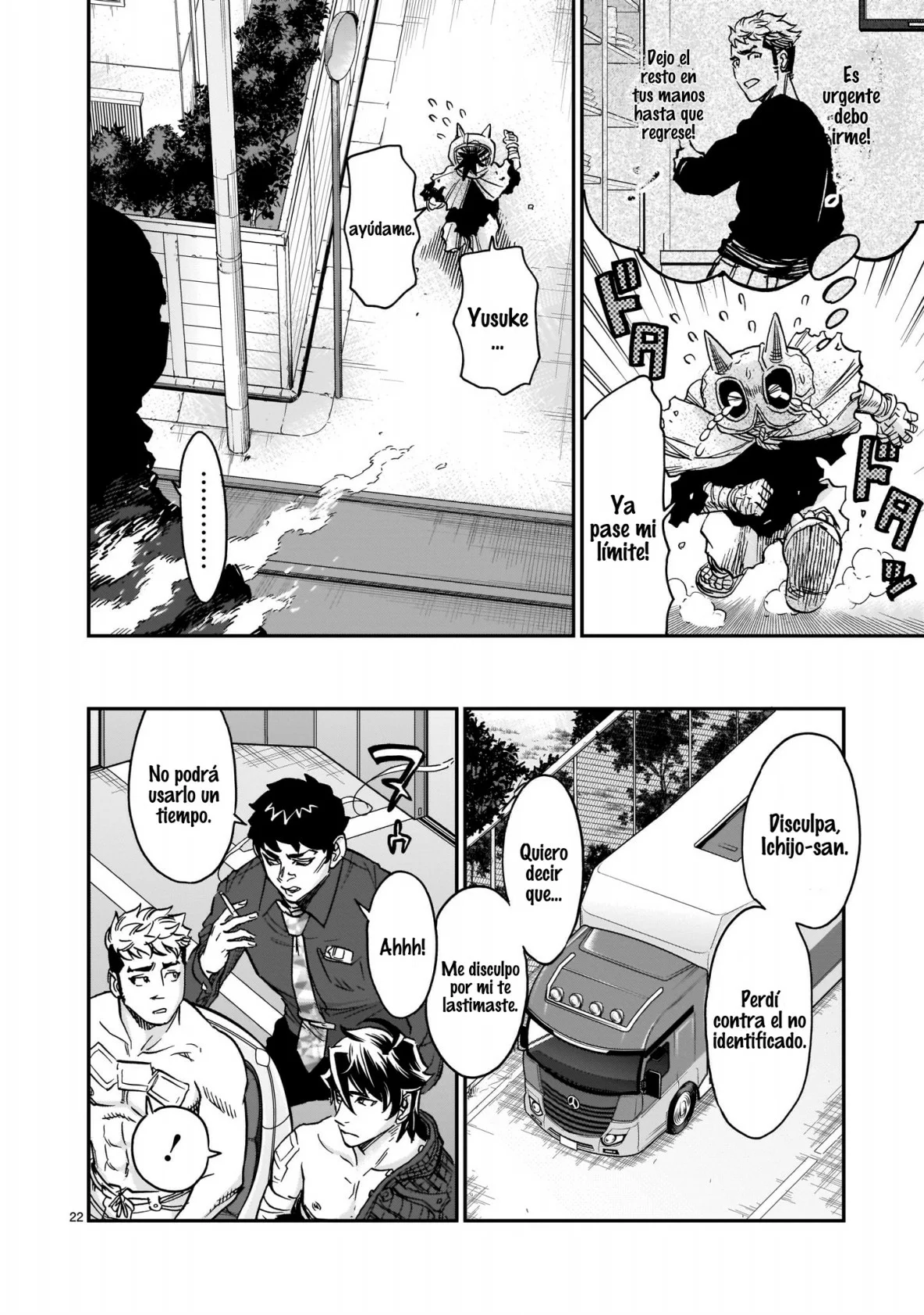 Página 22 del Manga