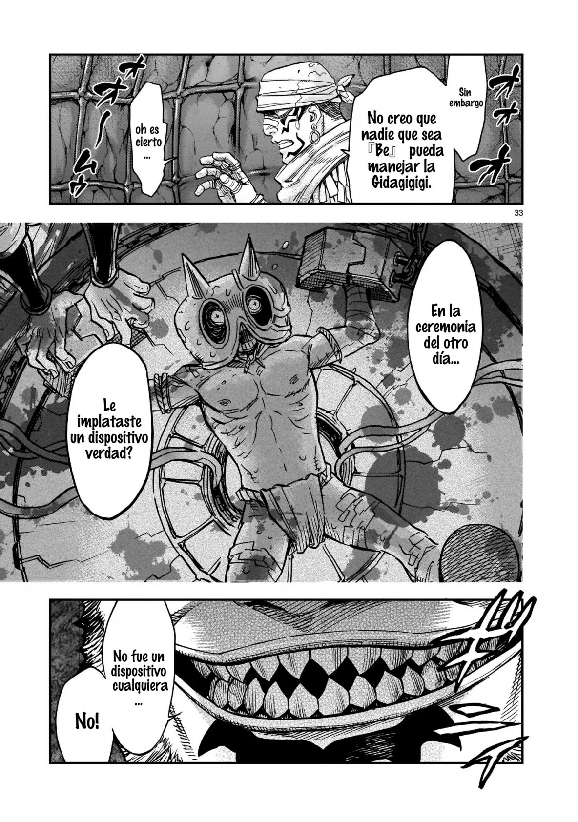 Página 33 del Manga