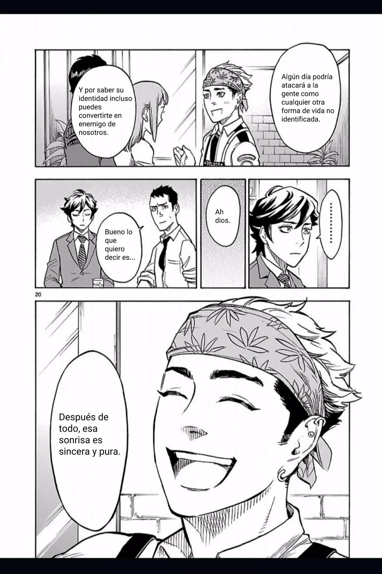 Página 20 del Manga