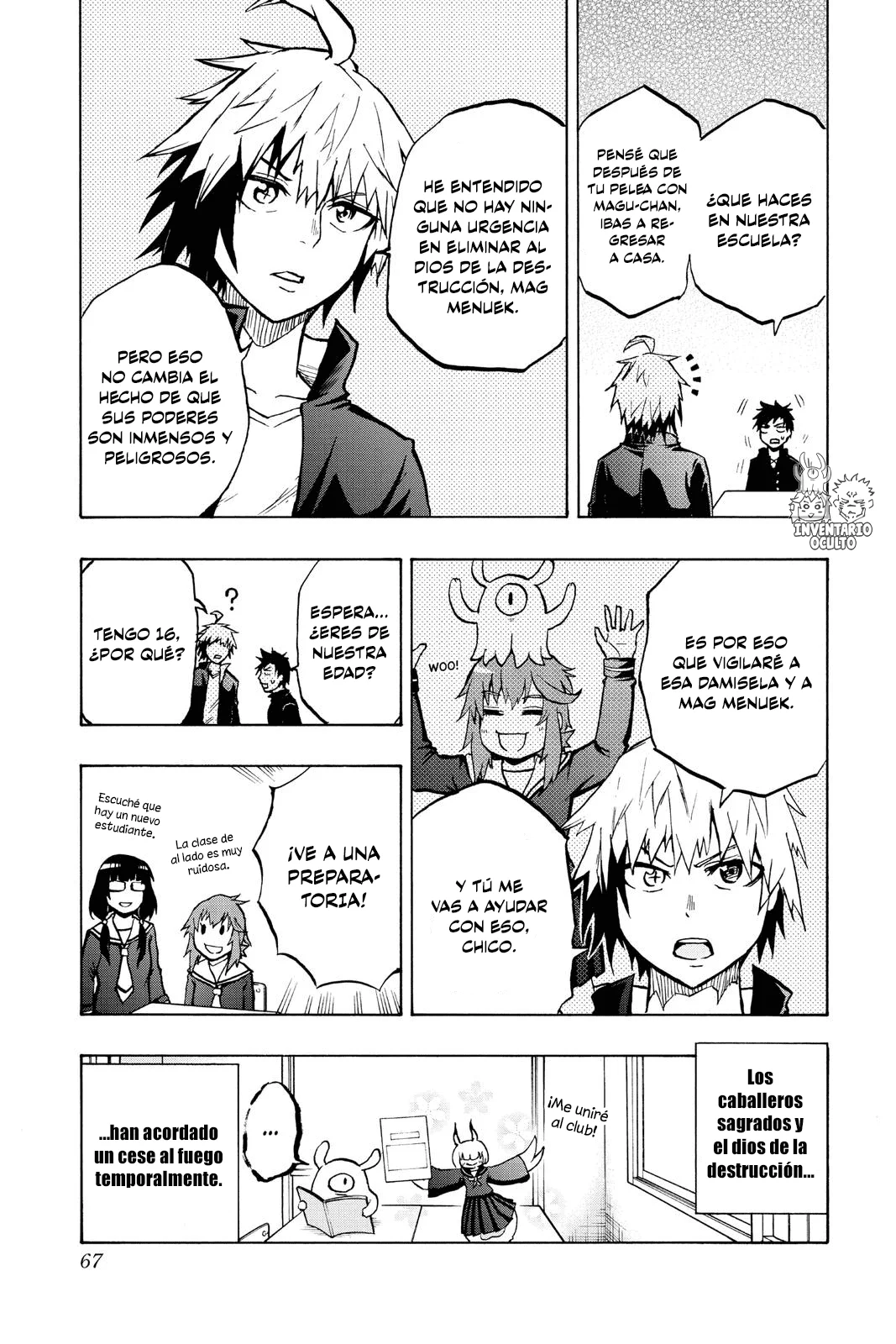 Página 20 del Manga