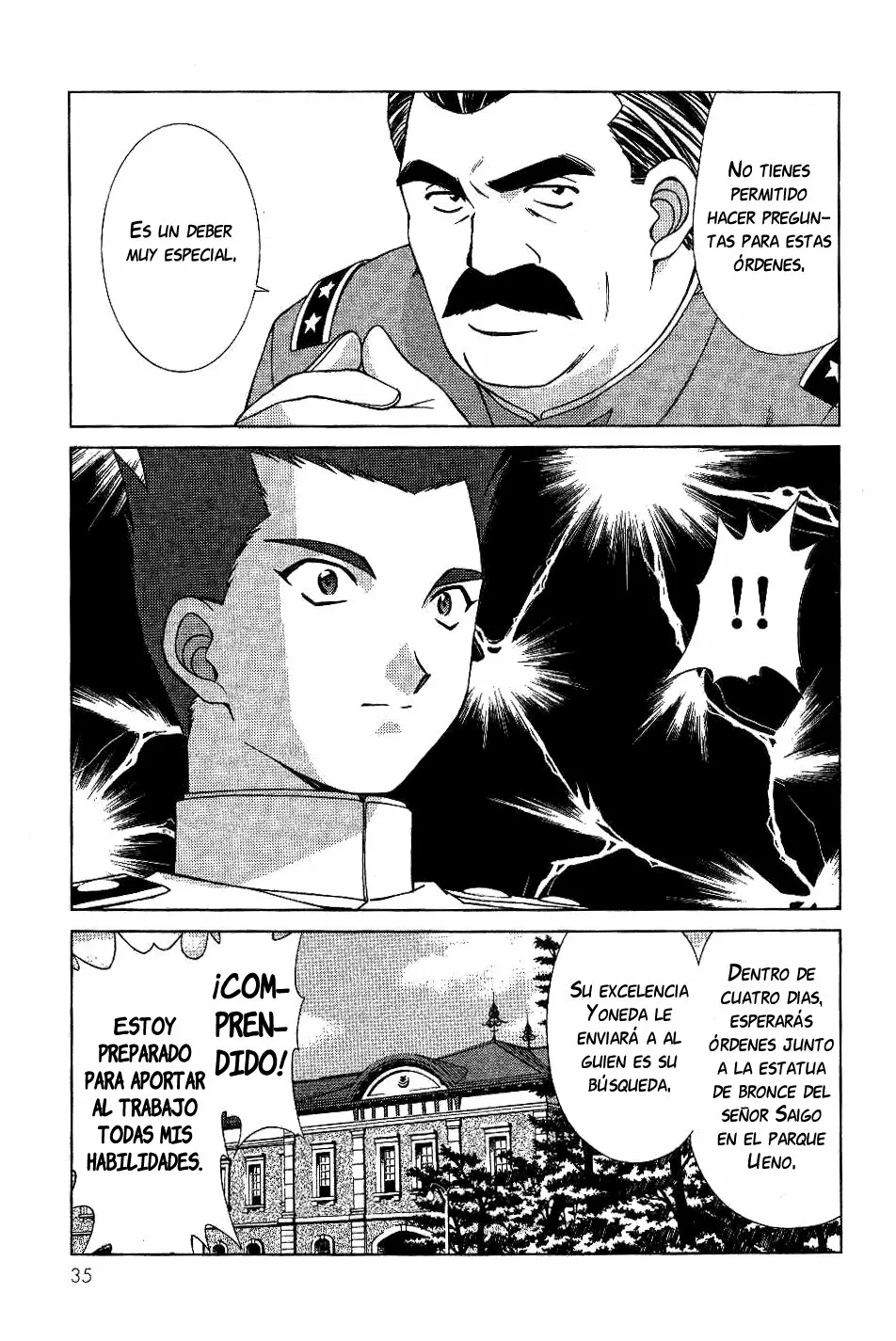 Página 35 del Manga