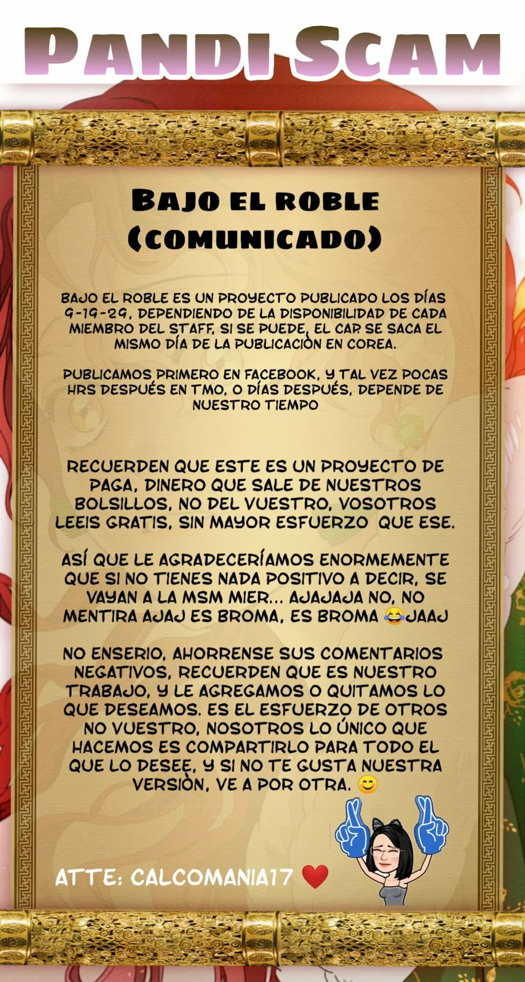 Página 68 del Manga