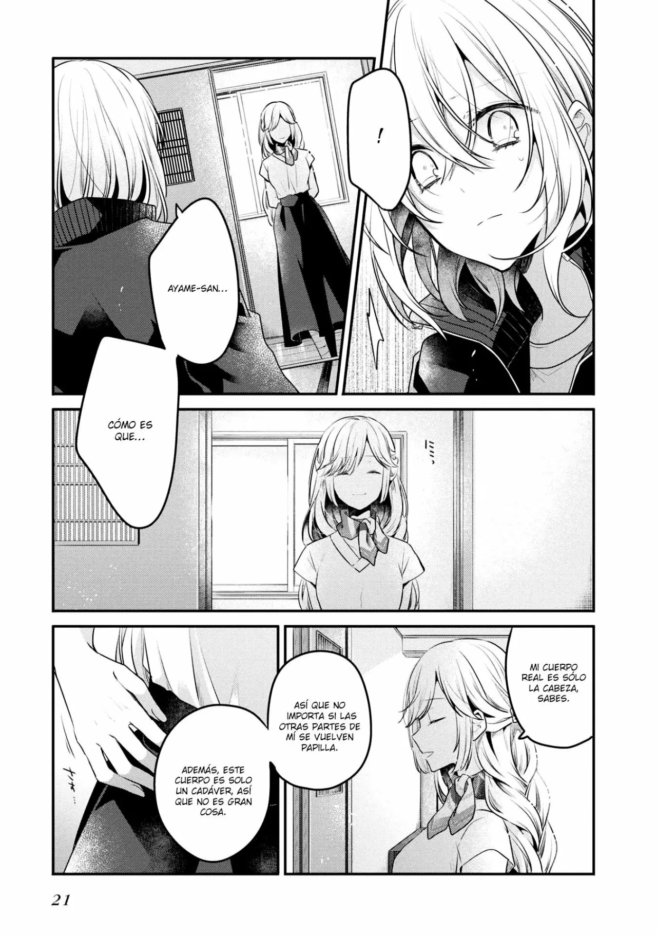 Página 21 del Manga