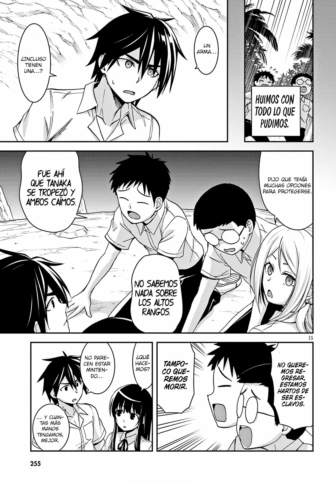 Página 15 del Manga