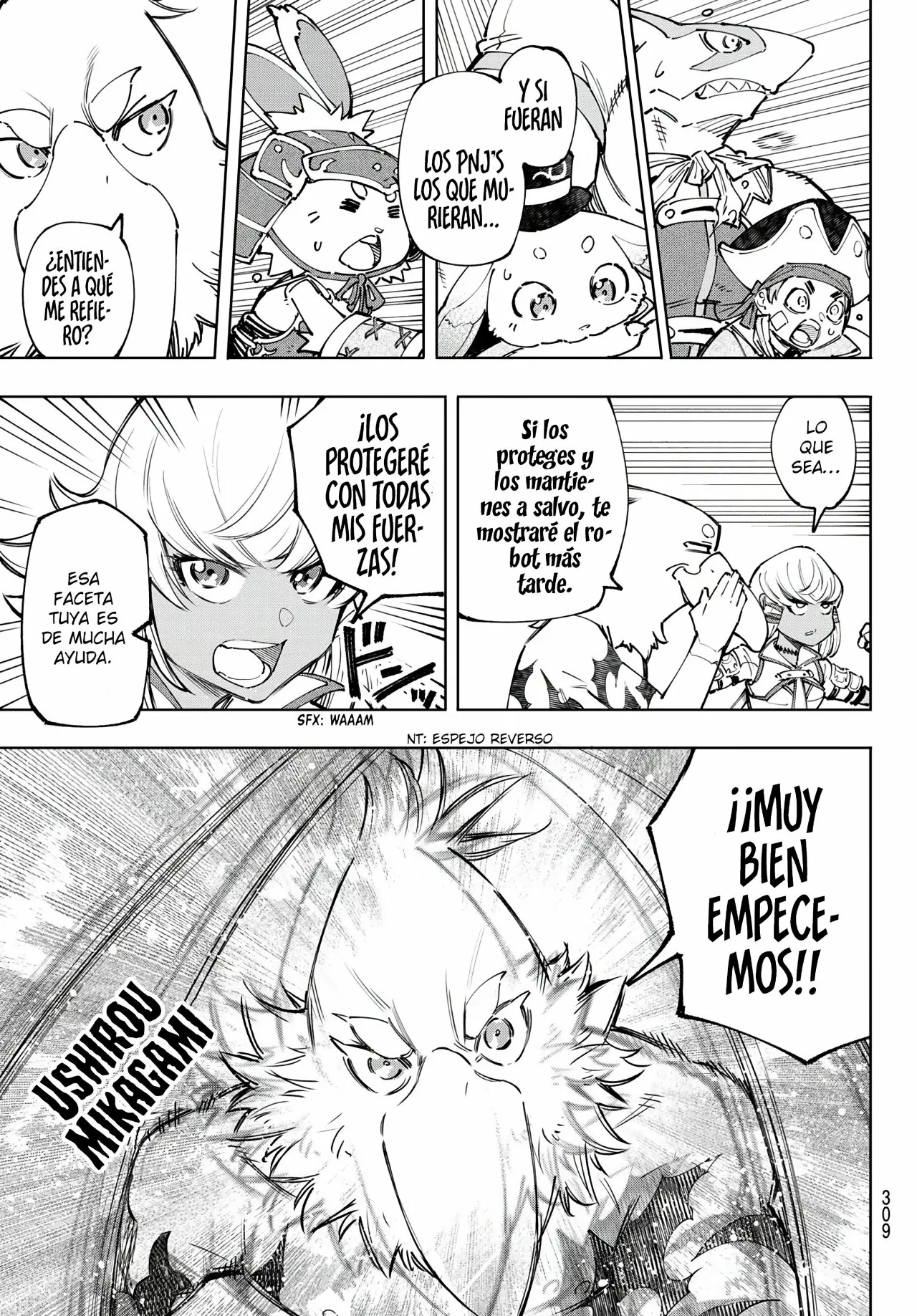 Página 18 del Manga