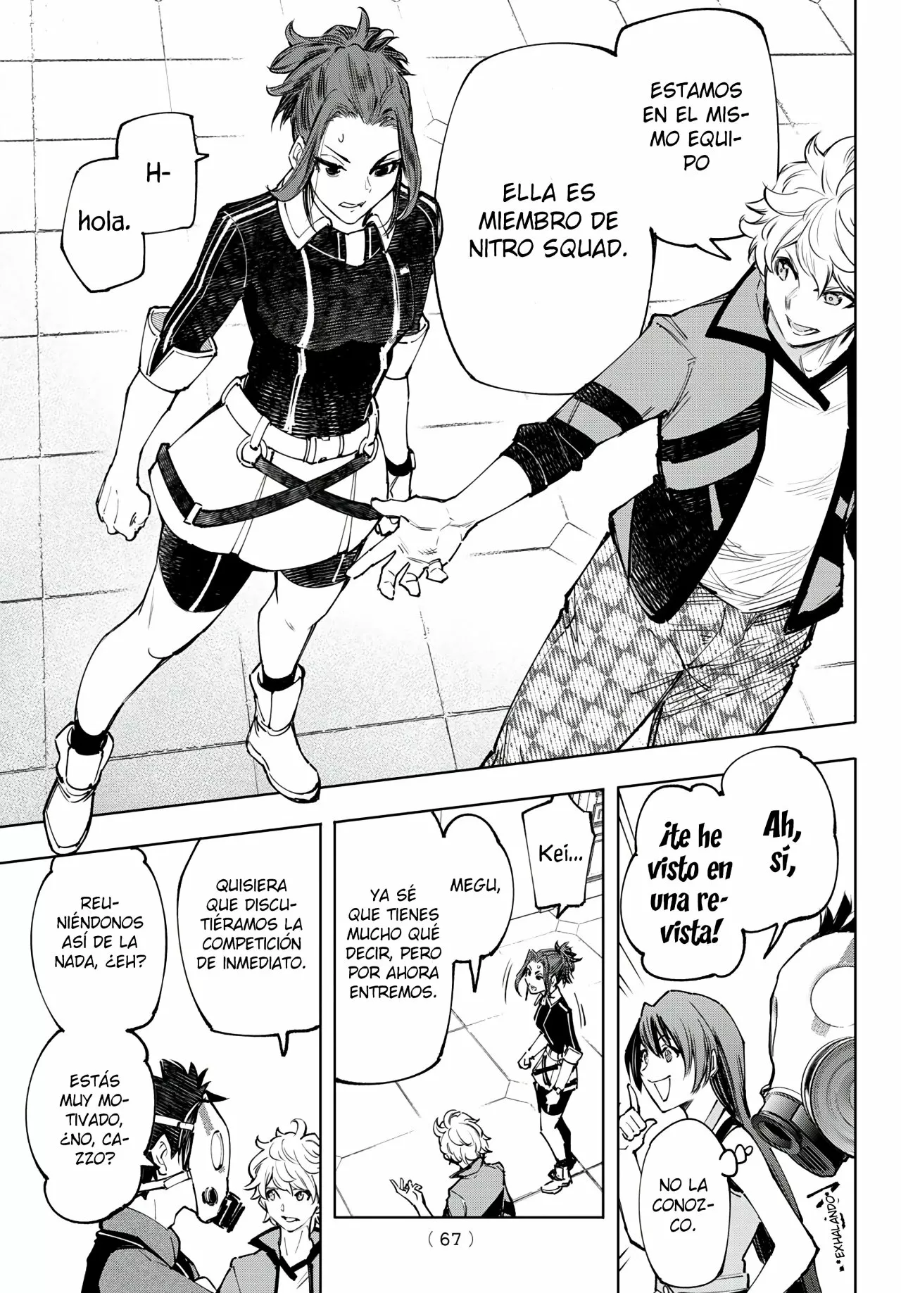 Página 20 del Manga
