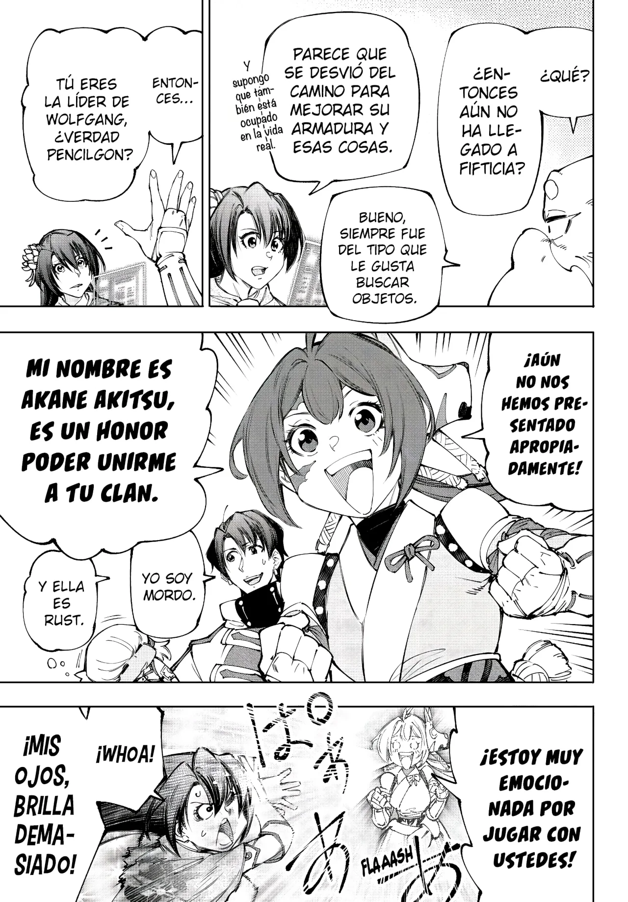 Página 6 del Manga
