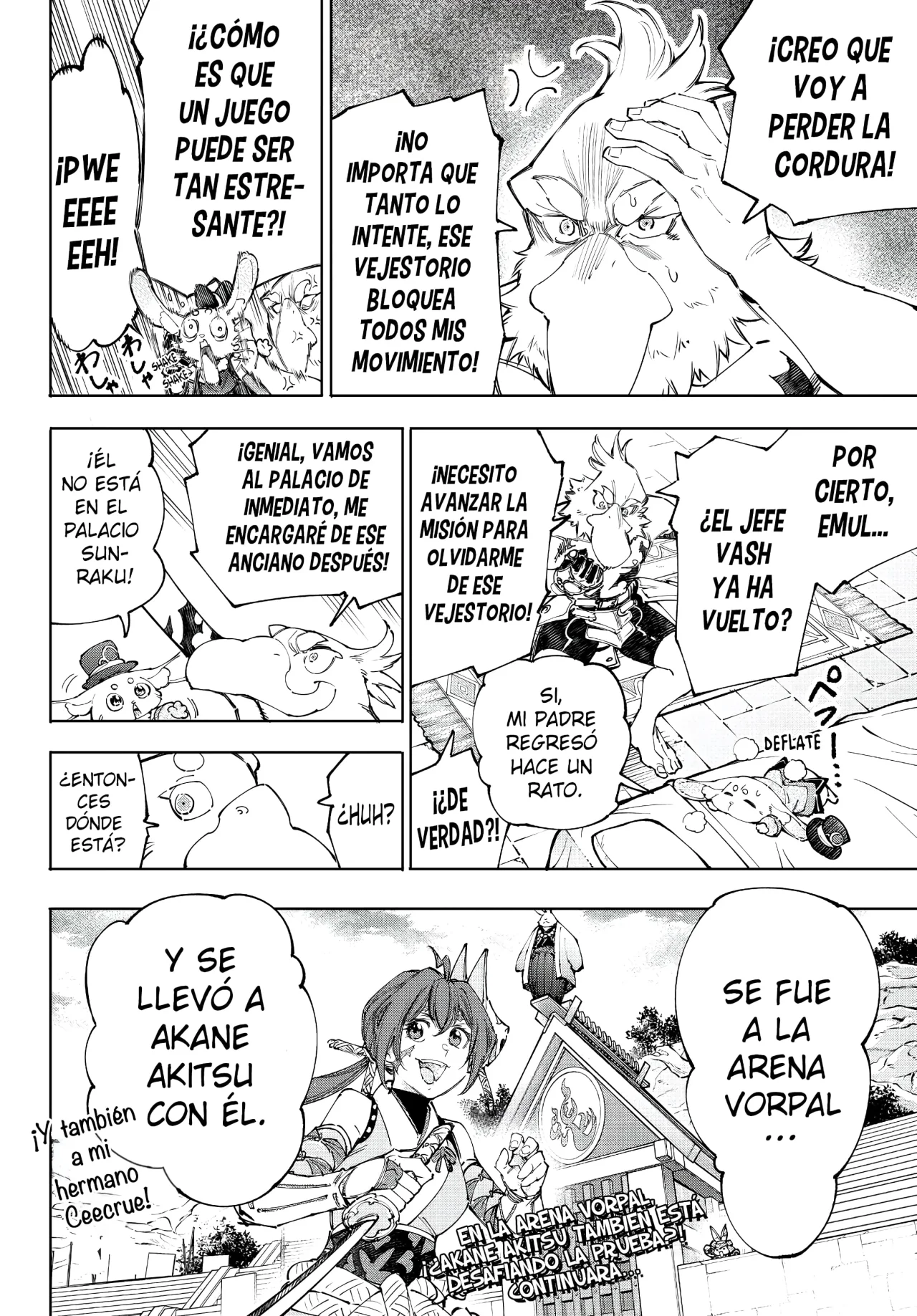 Página 21 del Manga