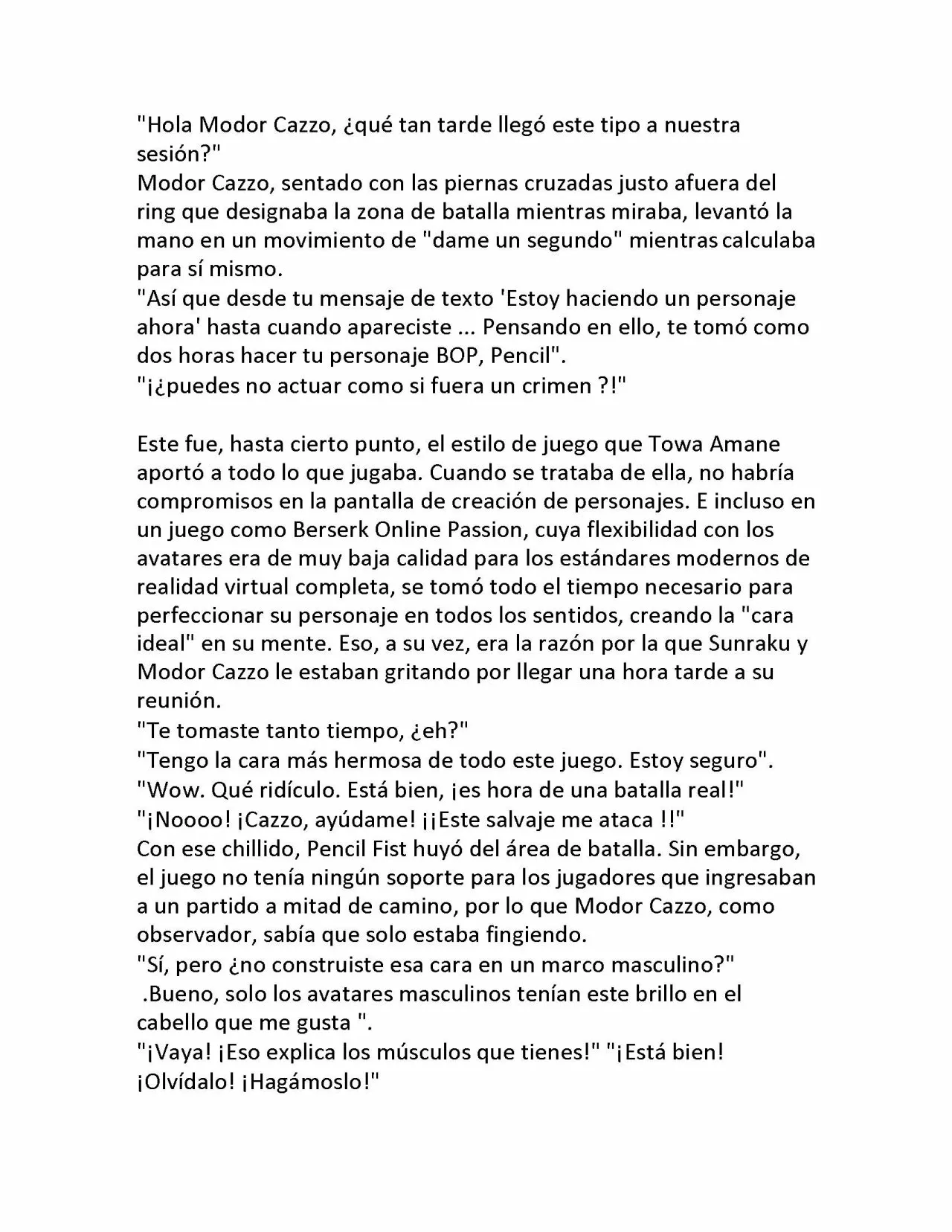 Página 6 del Manga