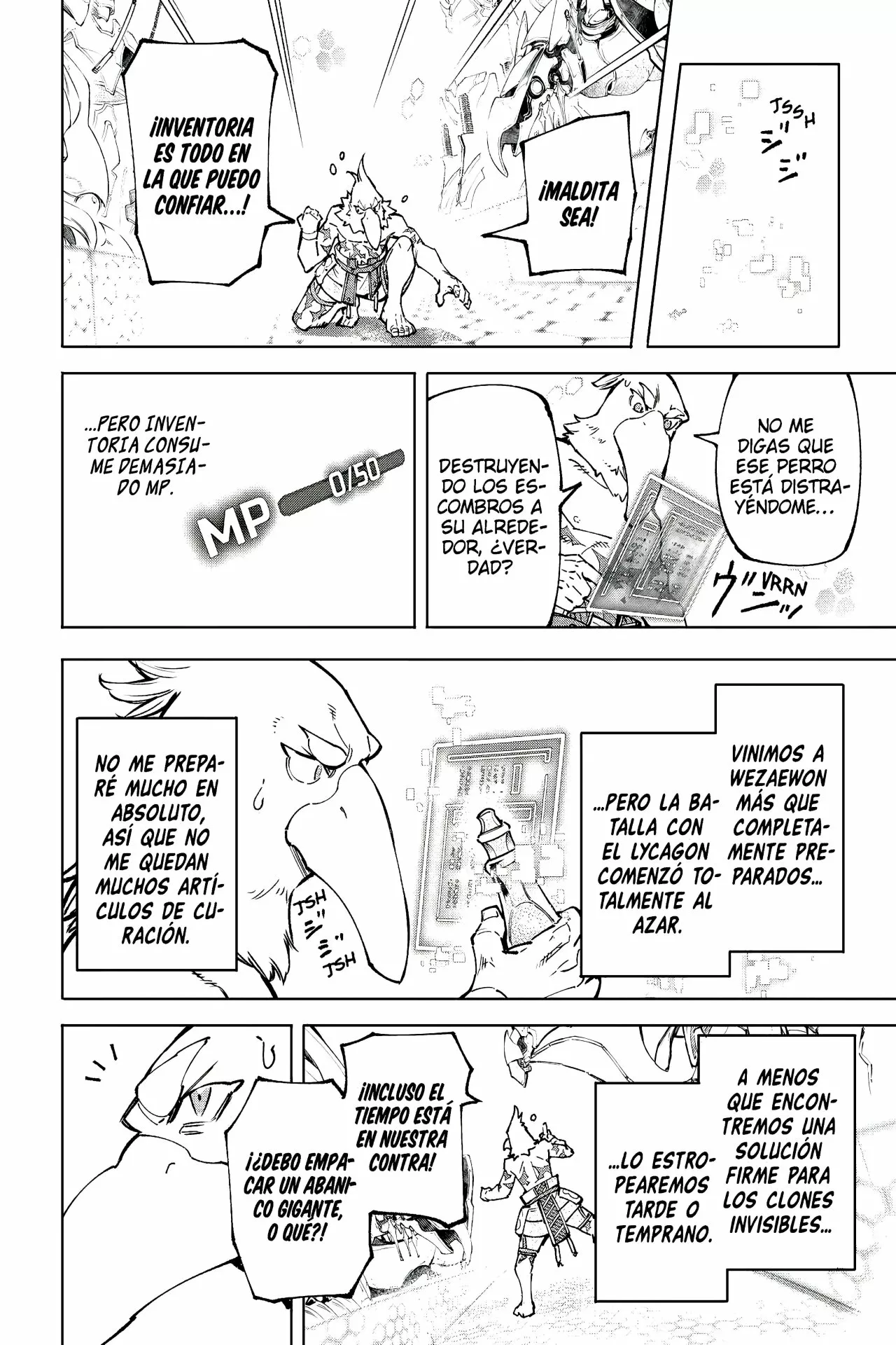 Página 16 del Manga