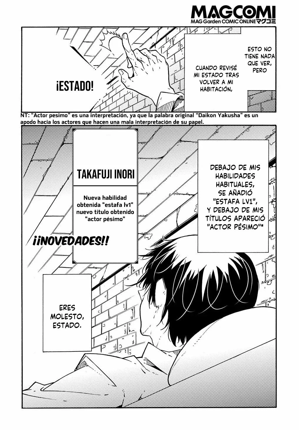 Página 31 del Manga