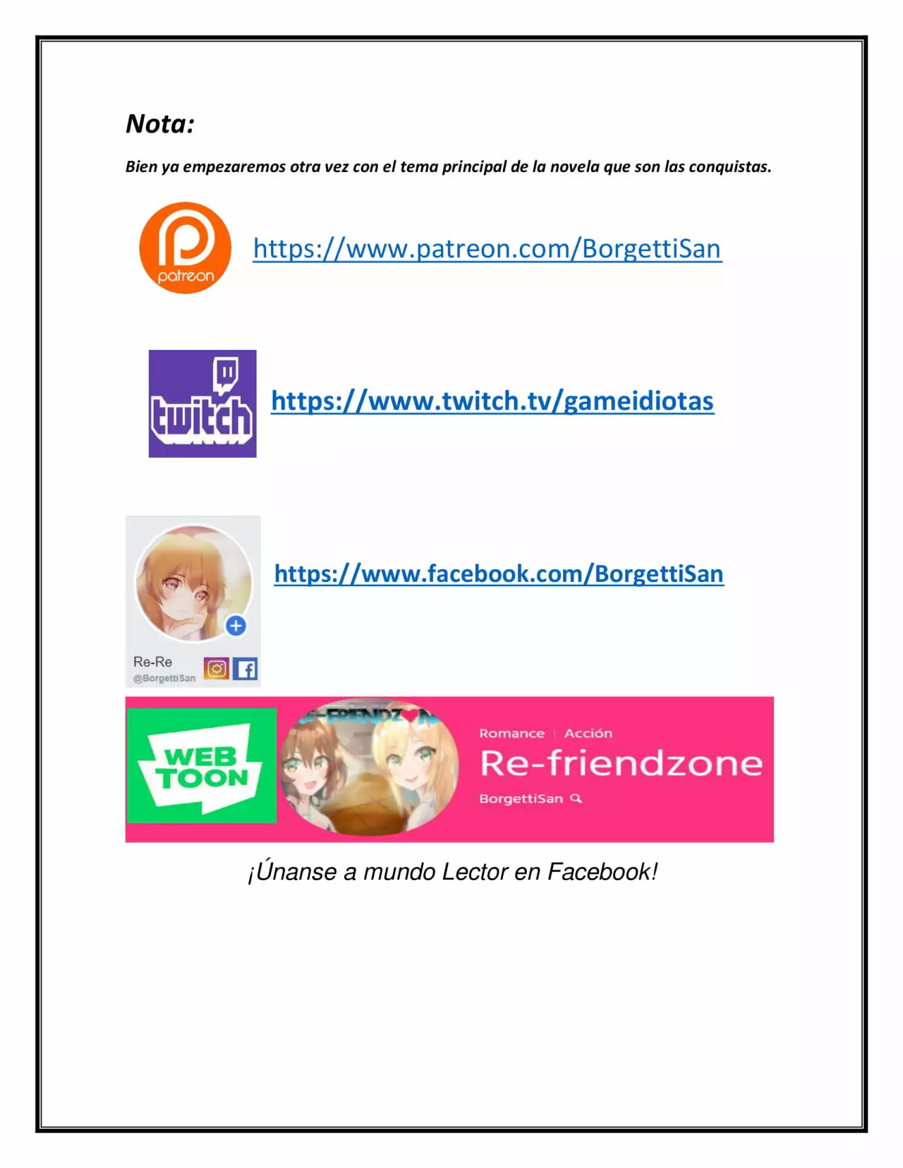 Página 17 del Manga