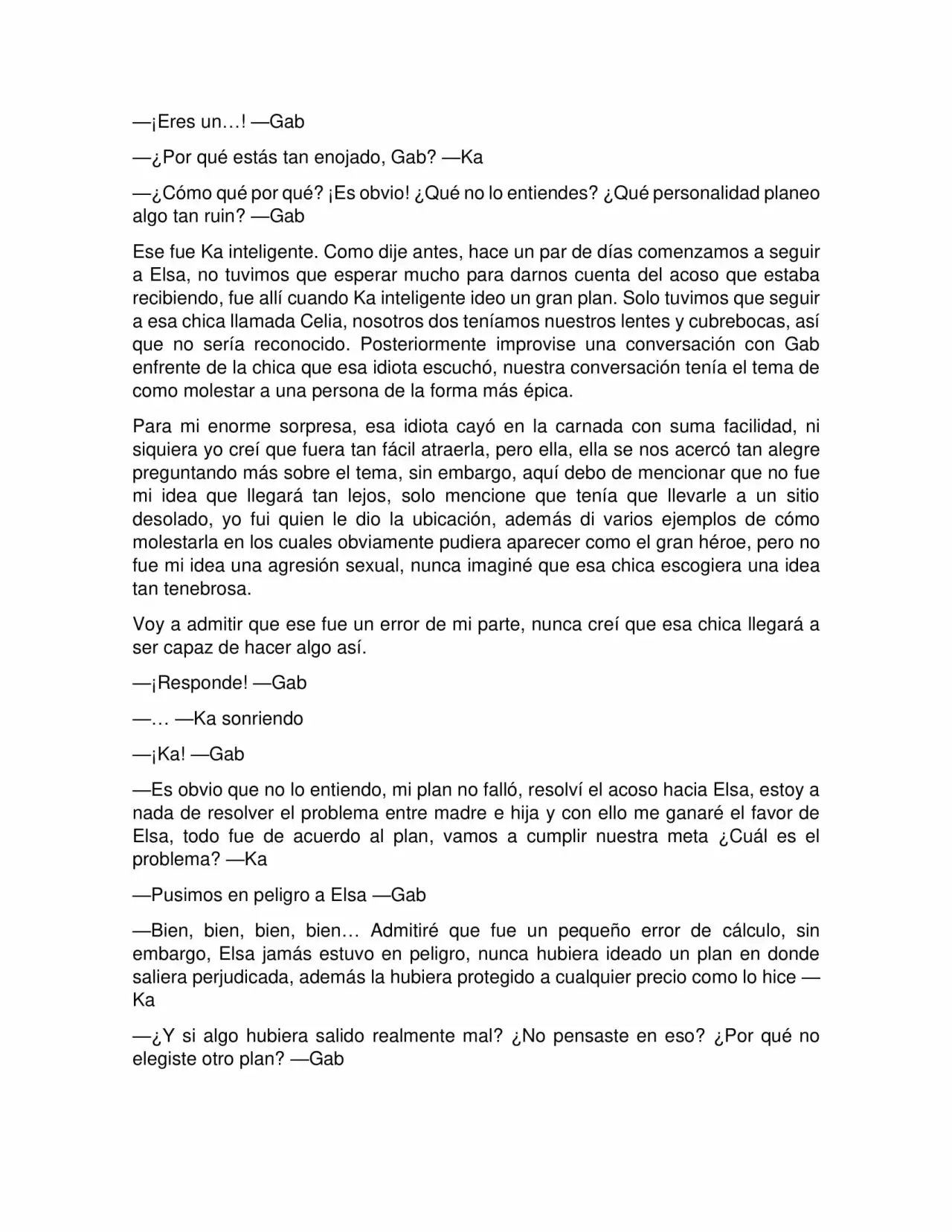 Página 22 del Manga