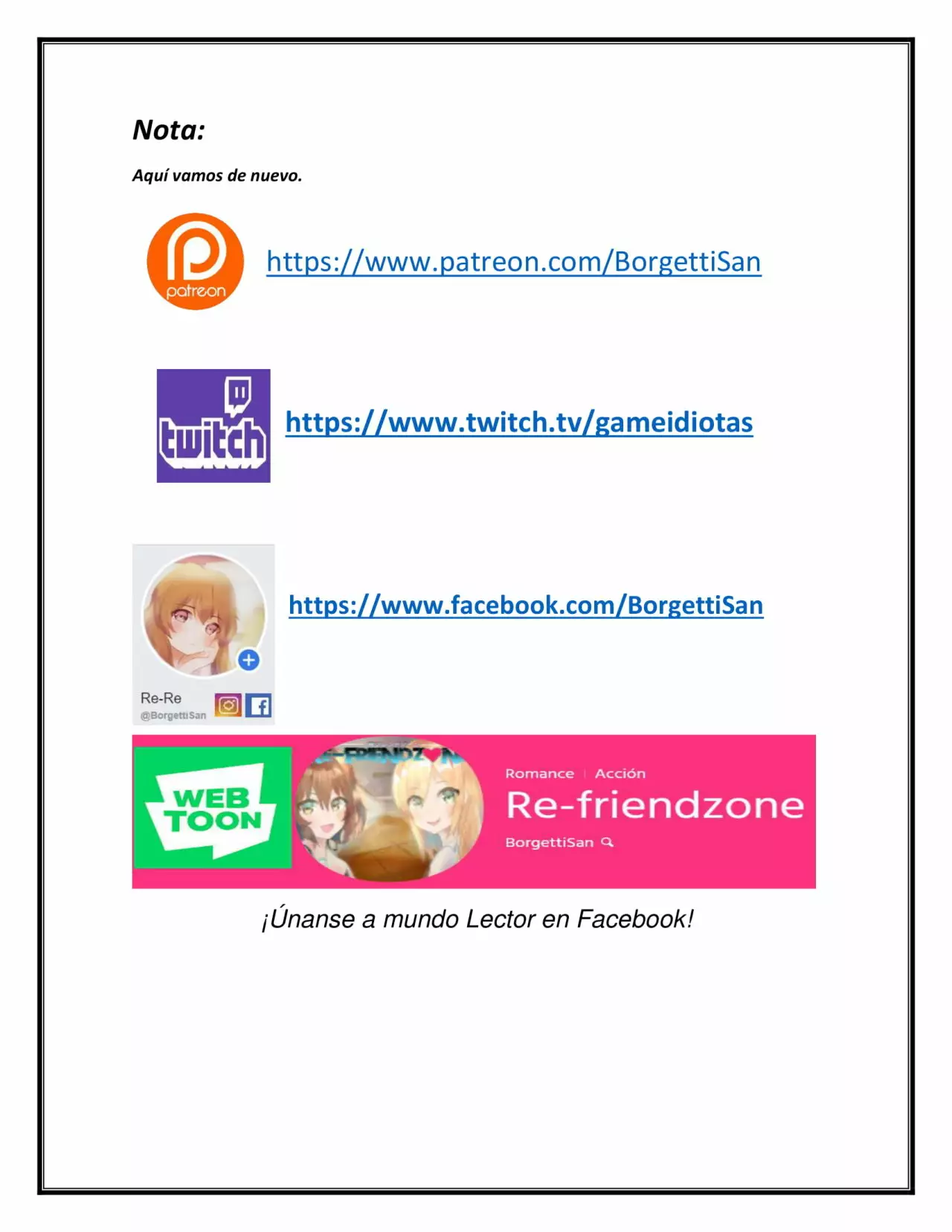 Página 18 del Manga