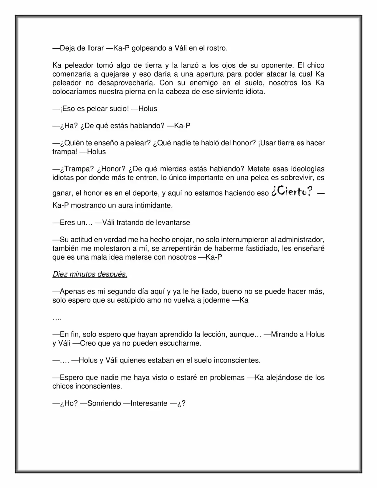 Página 15 del Manga