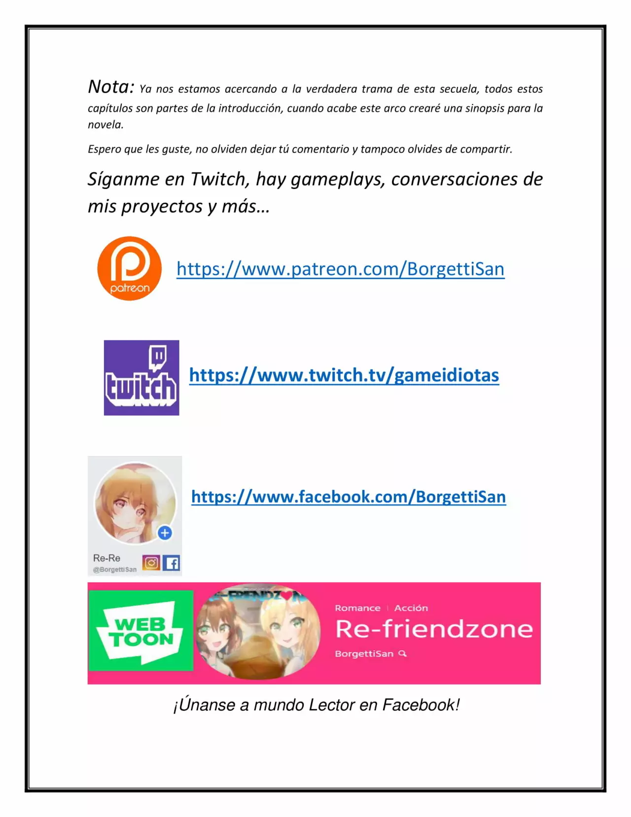 Página 16 del Manga