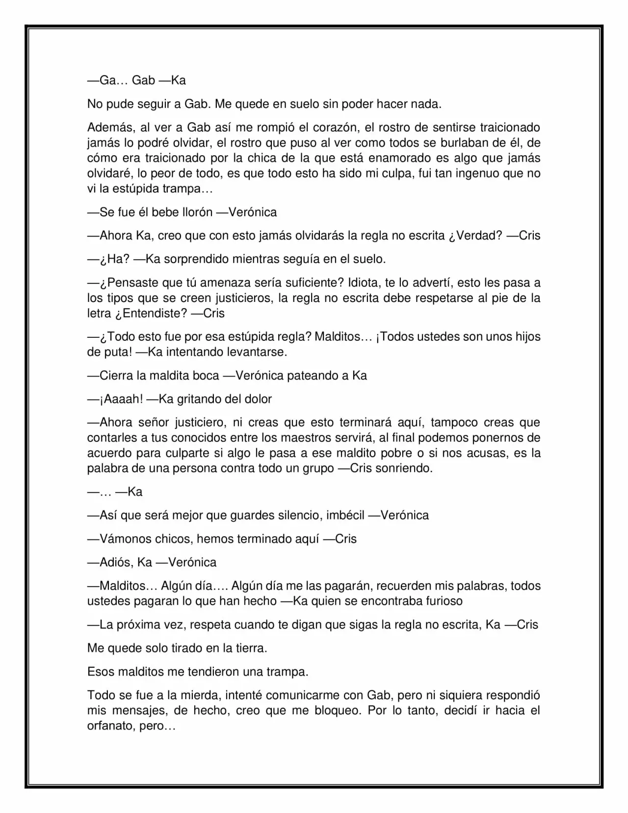 Página 18 del Manga