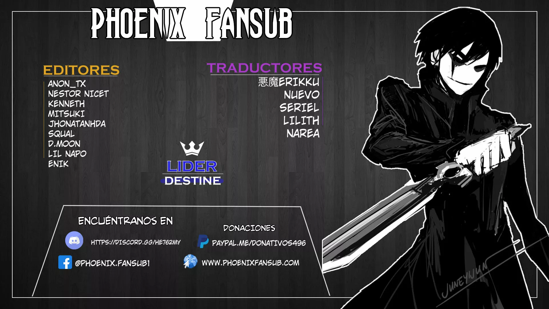 Página 1 del Manga