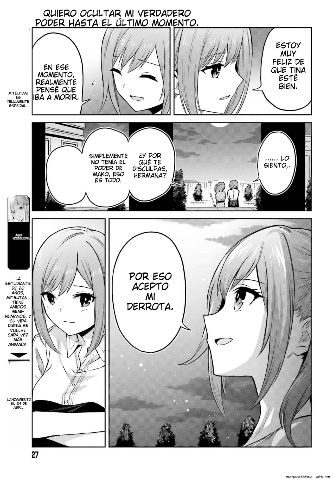 Página 20 del Manga