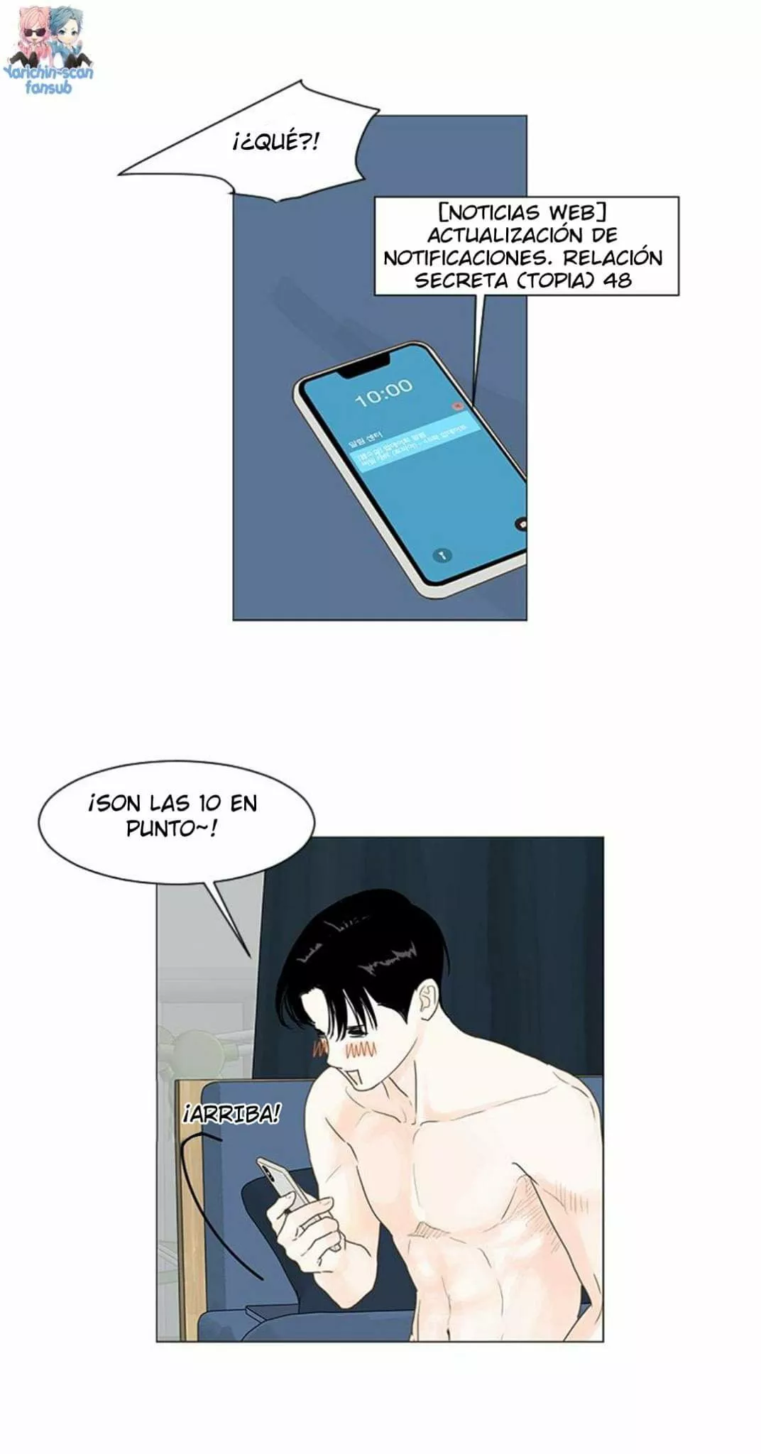 Página 54 del Manga