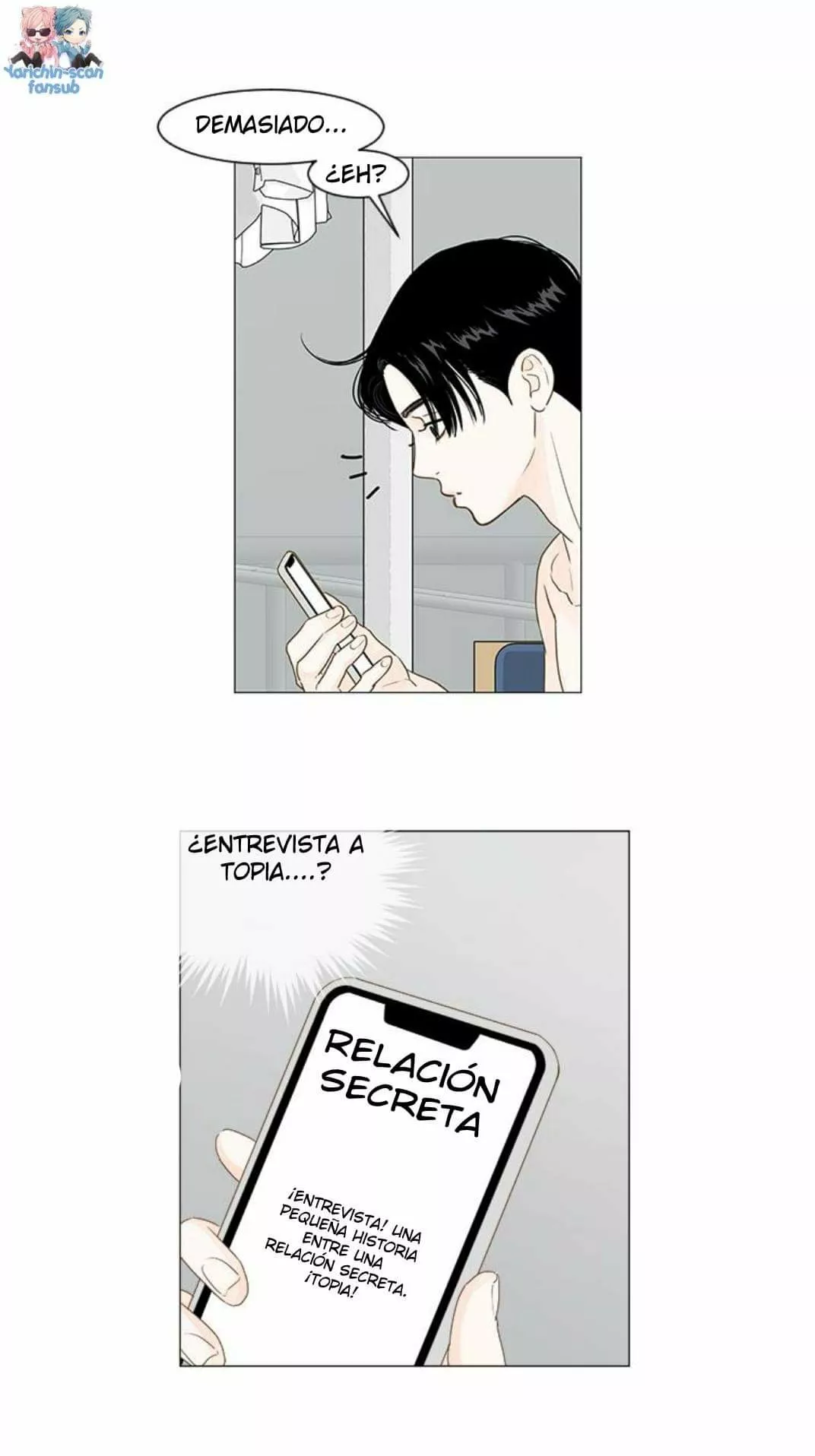 Página 61 del Manga